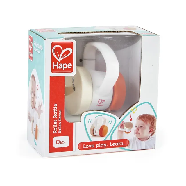 Hape E0017 Roller Rattle sonaglio neonato 6 mesi