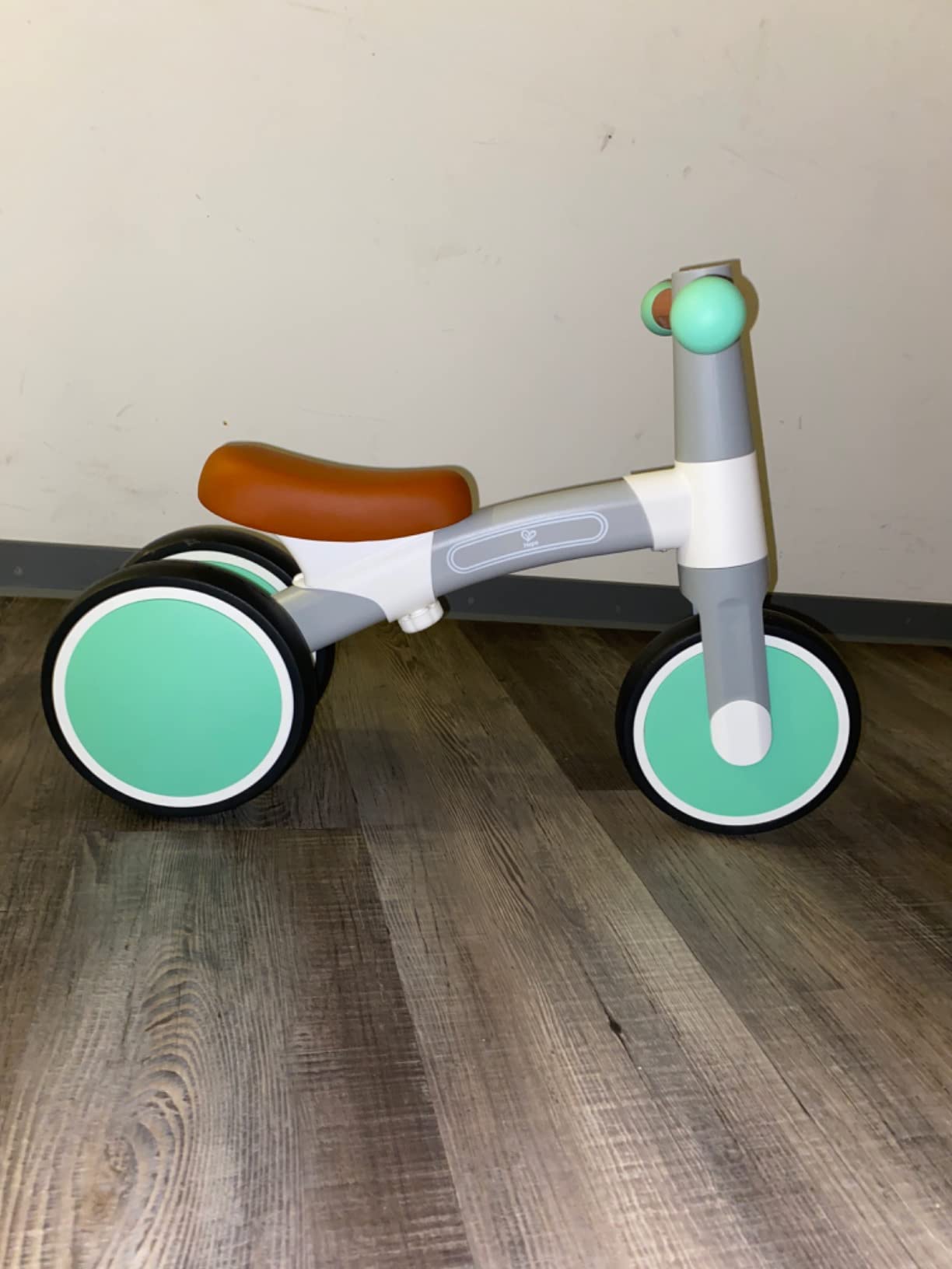 Hape Triciclo Verde senza pedali bici equilibrio 18 mesi