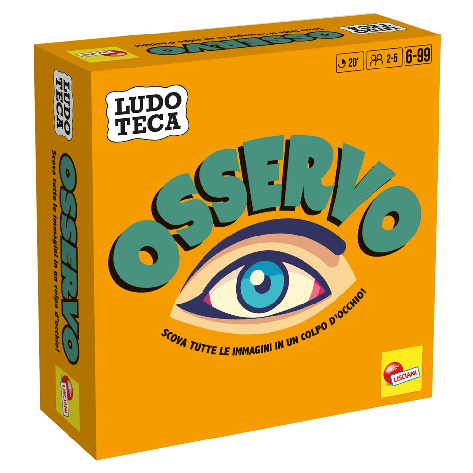 Lisciani Ludoteca Pocket Osservo gioco carte velocità