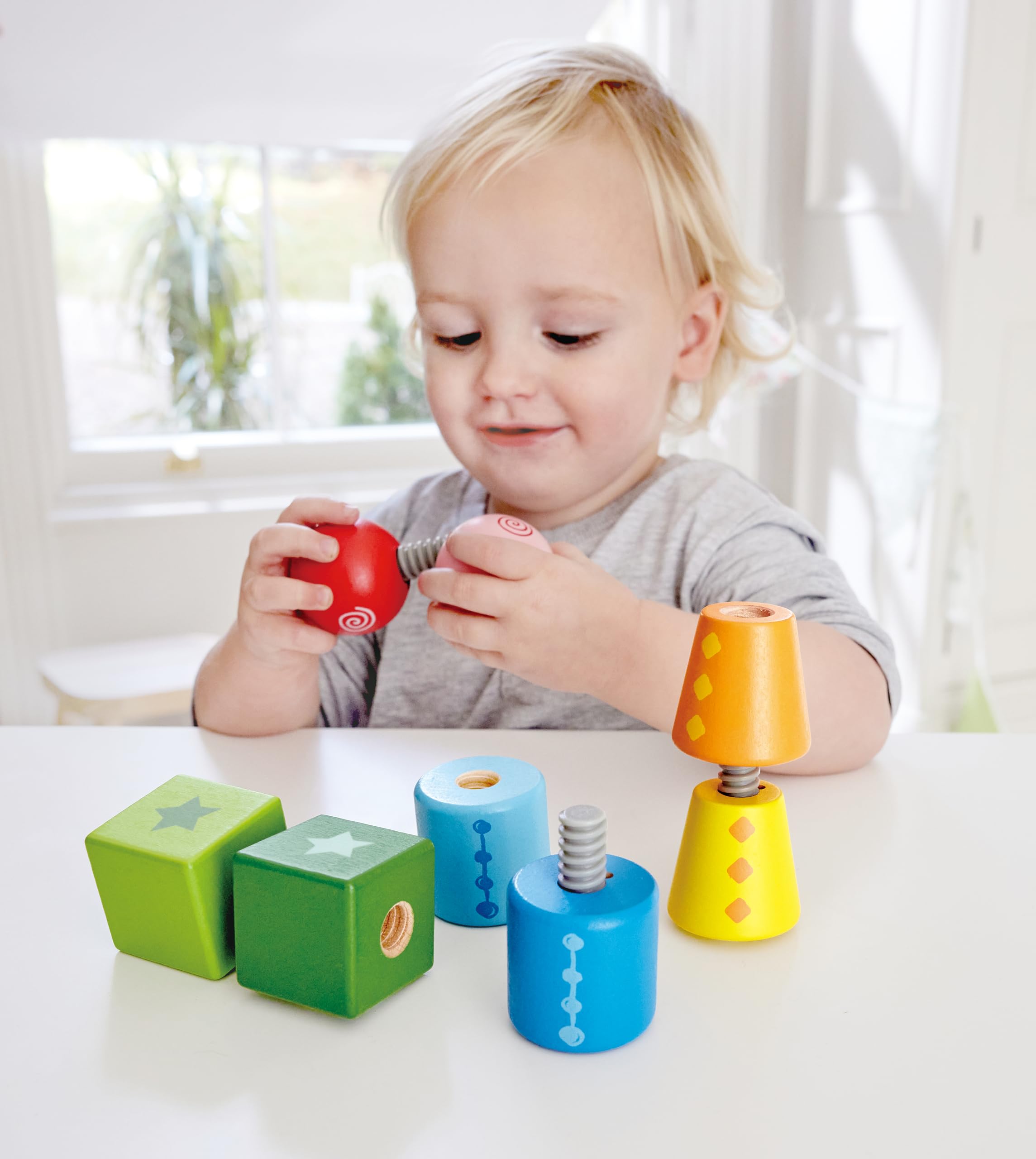 Hape Viti e Bulloni set costruzioni in legno 18 mesi