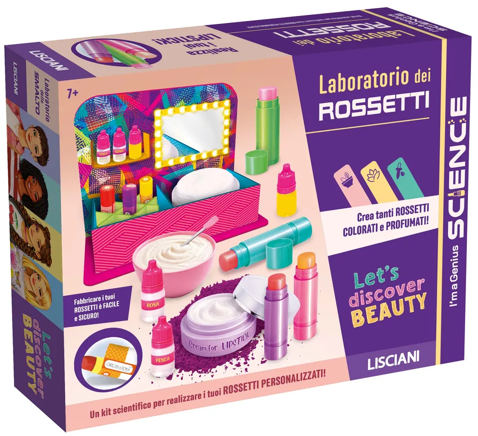 Lisciani I'm a Genius Laboratorio dei Rossetti kit creativo