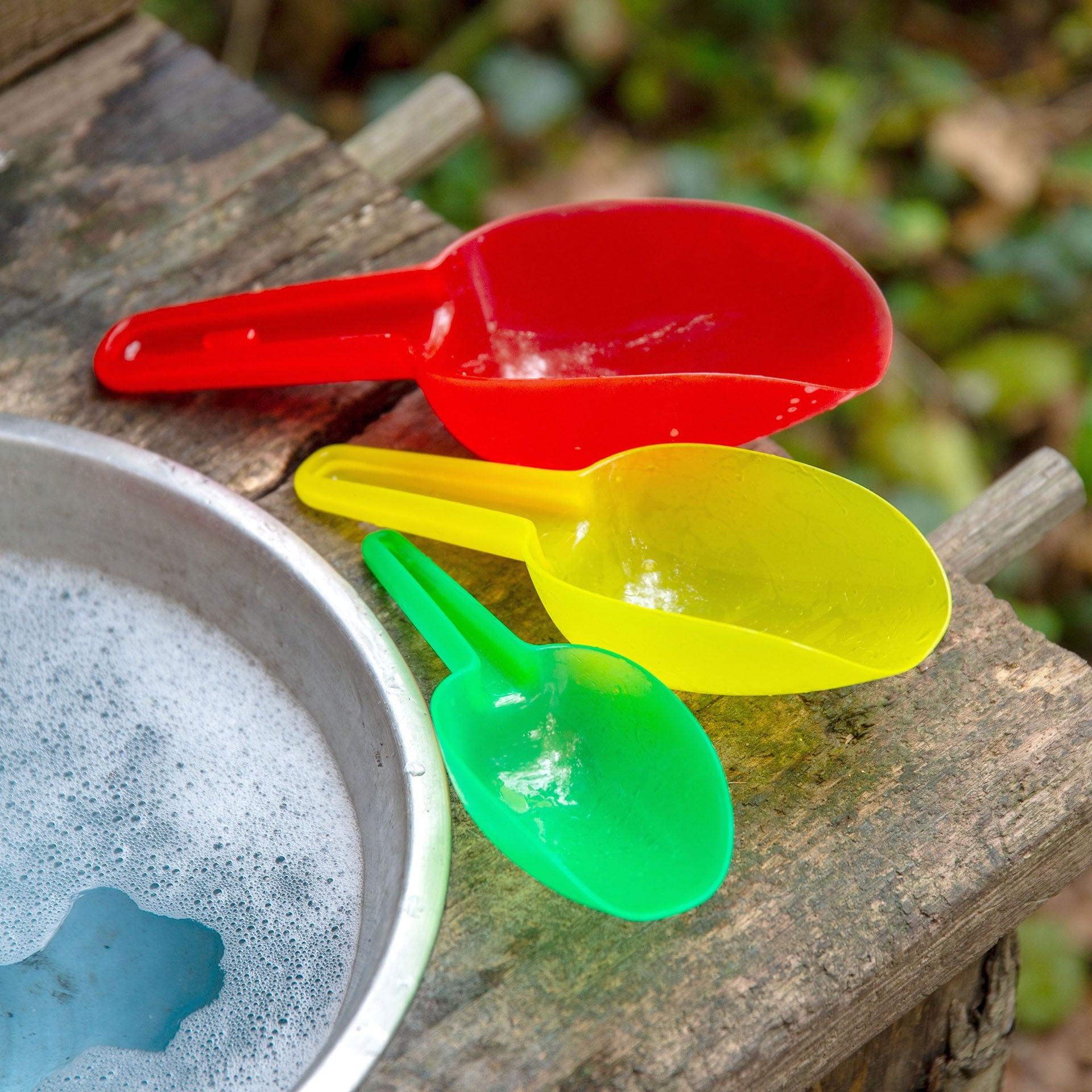 Tickit Translucent Colour Nesting Scoops palette 3 pezzi traslucide