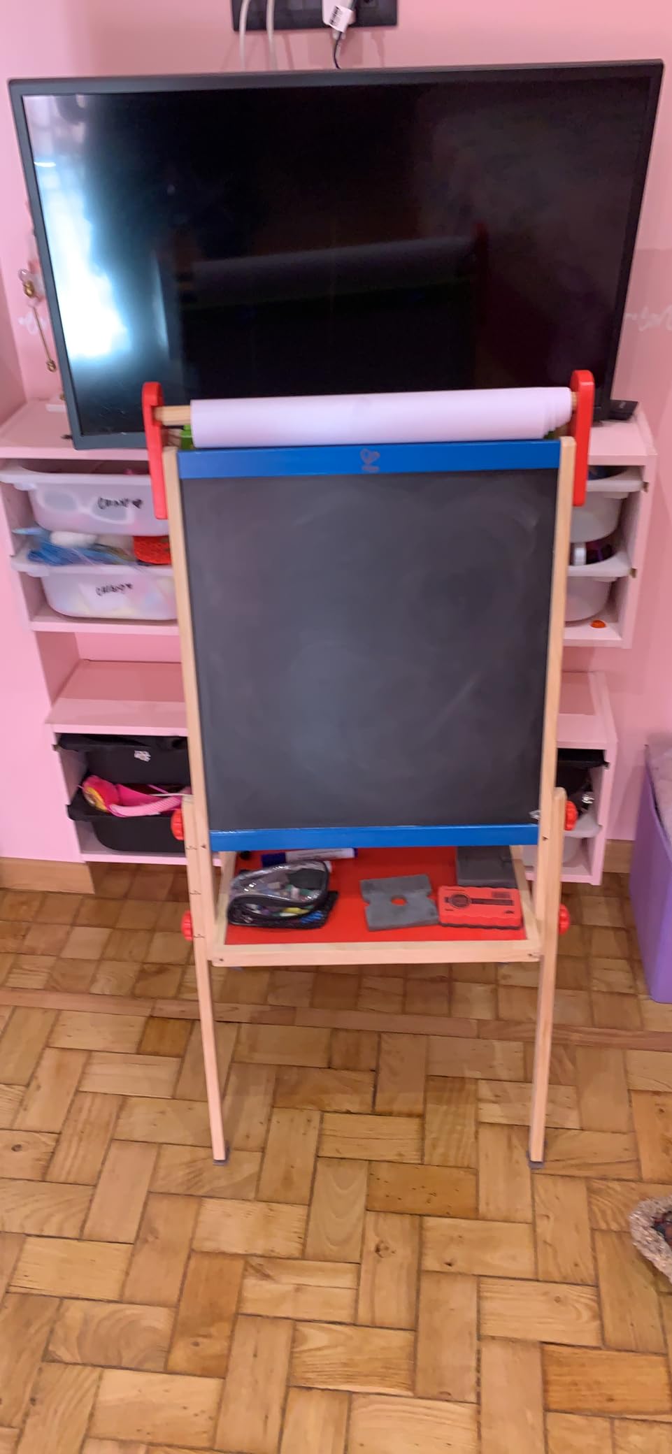Hape Multiattività lavagna bambini double-face magnetica