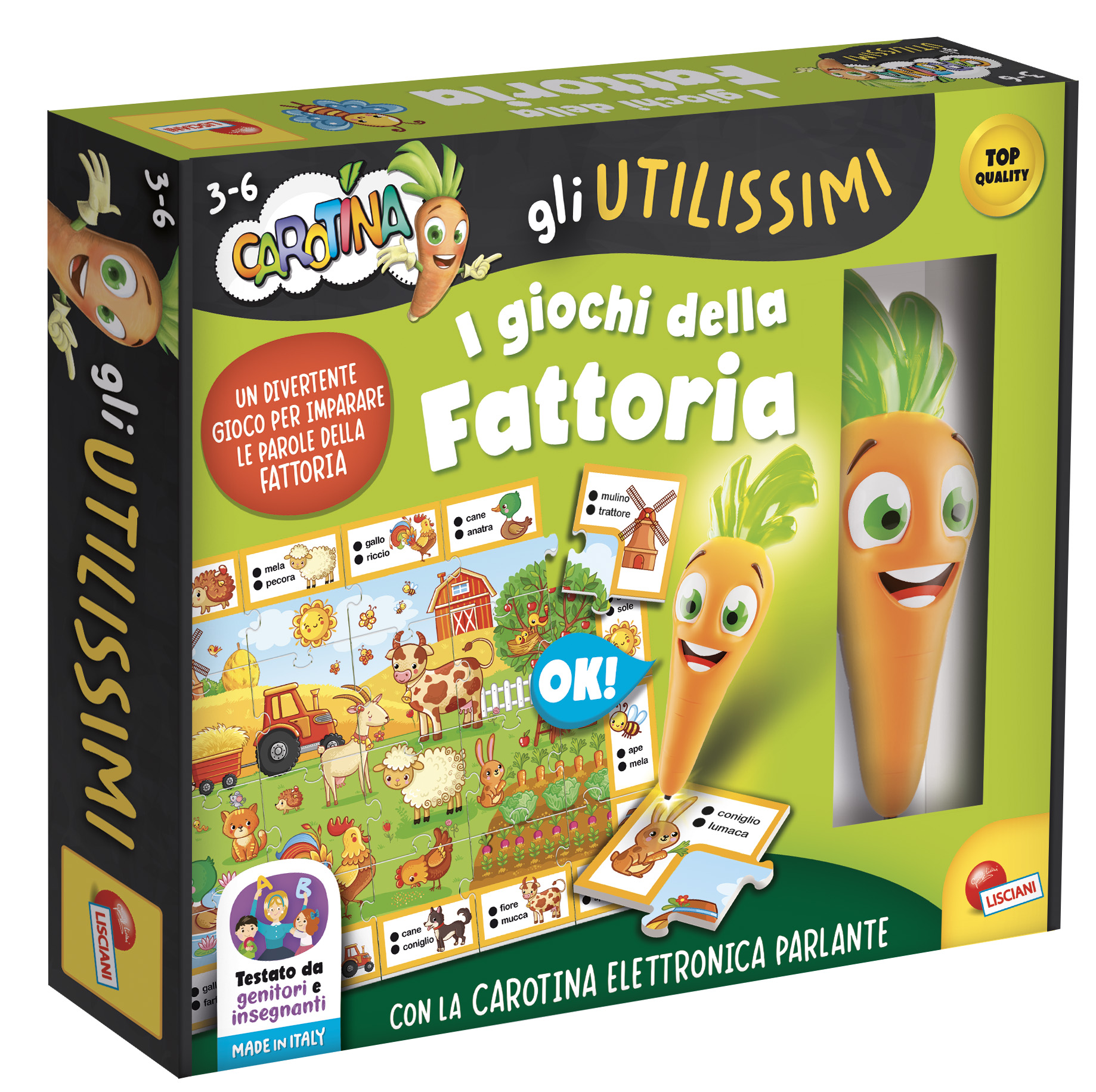 Lisciani Carotina Penna Parlante Giochi Fattoria gioco bambini