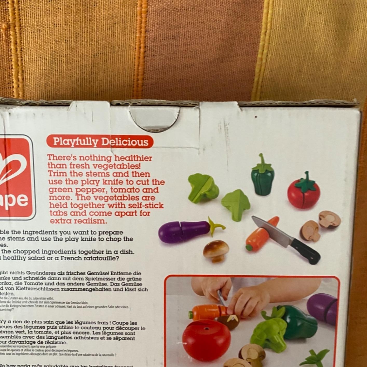 Hape Garden Vegetables verdure giocattolo in legno