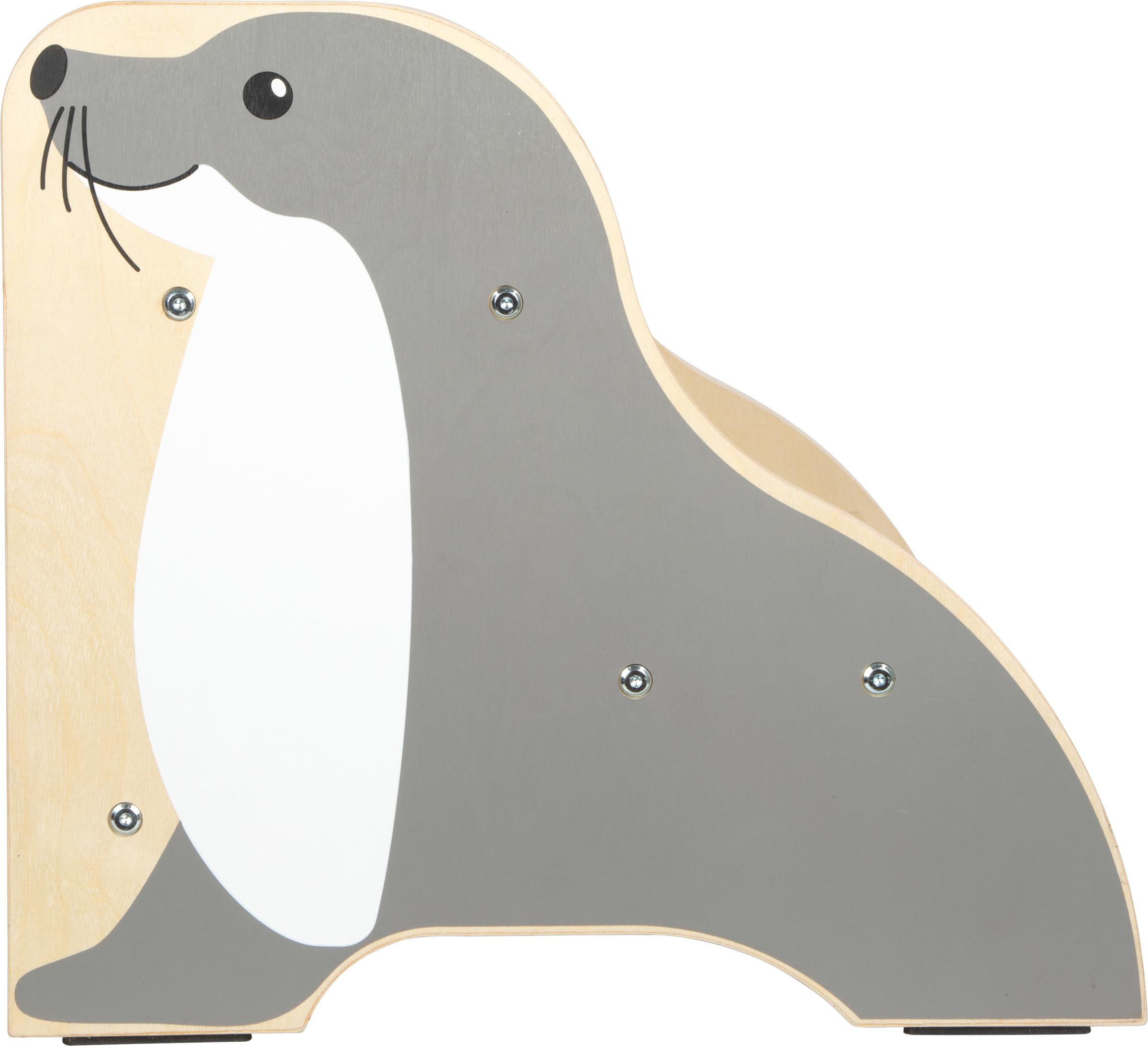 smallfoot Wildlife 12669 sgabello legno foca antiscivolo