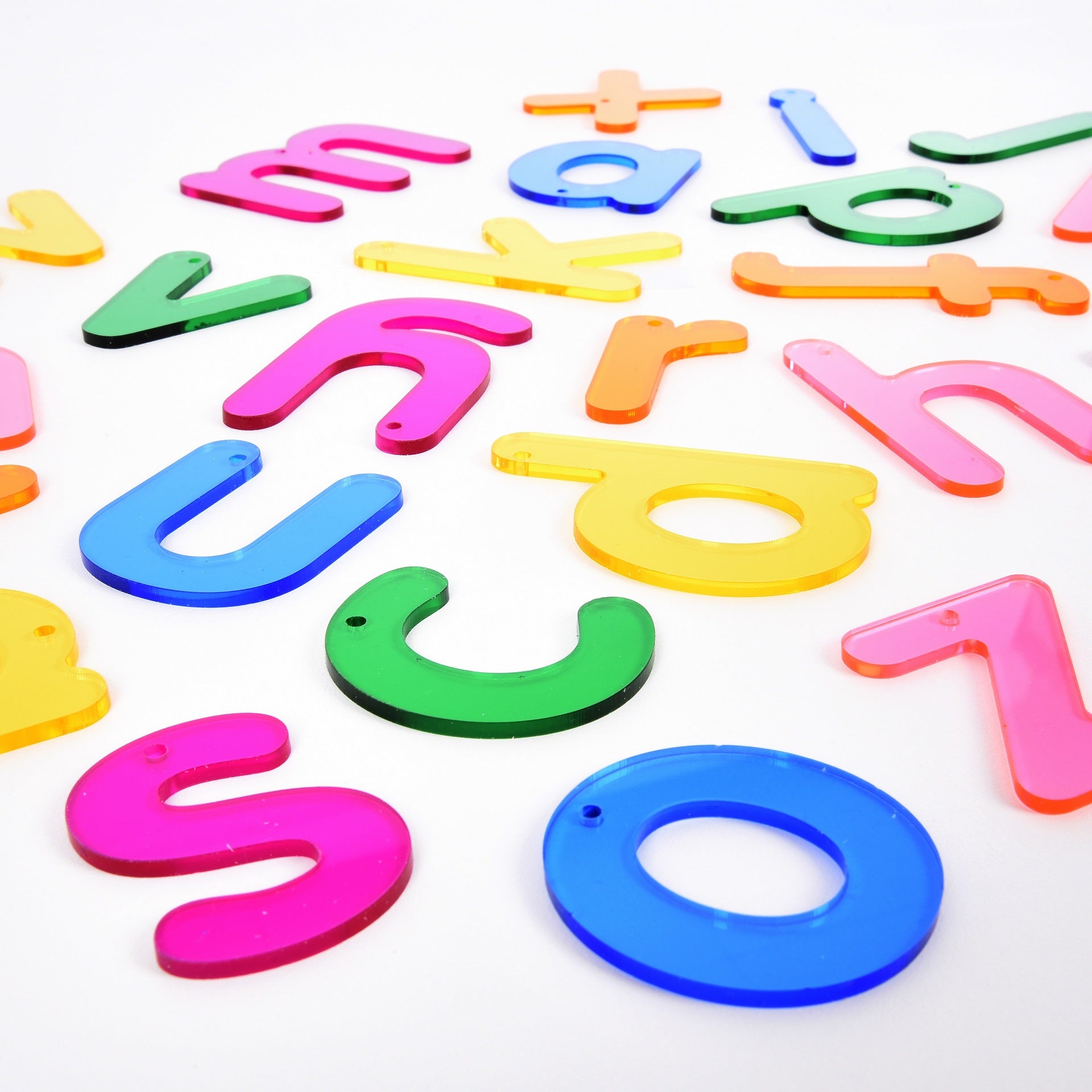 Tickit Rainbow Letters lettere traslucide 26 pezzi alfabeto