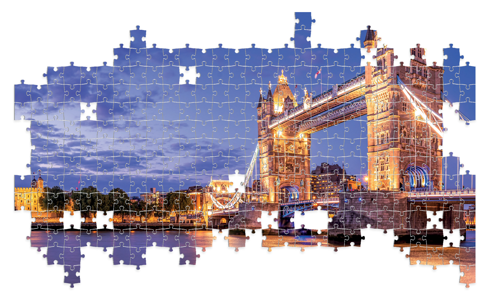 Lisciani Puzzle Poster London 1000 pezzi adulti lucido
