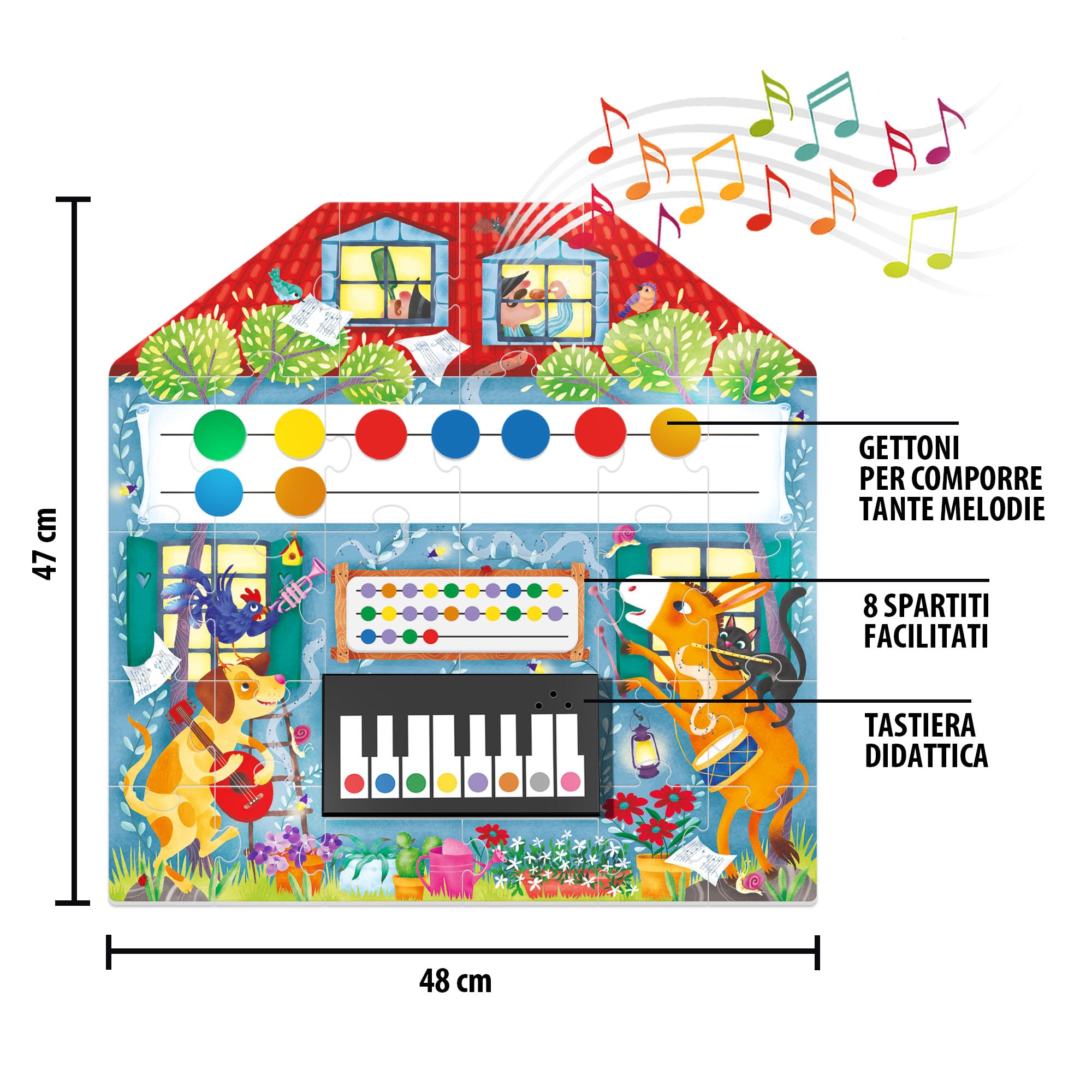 Headu La Mia Prima Scuola di Musica IT57243 gioco 3-6 anni