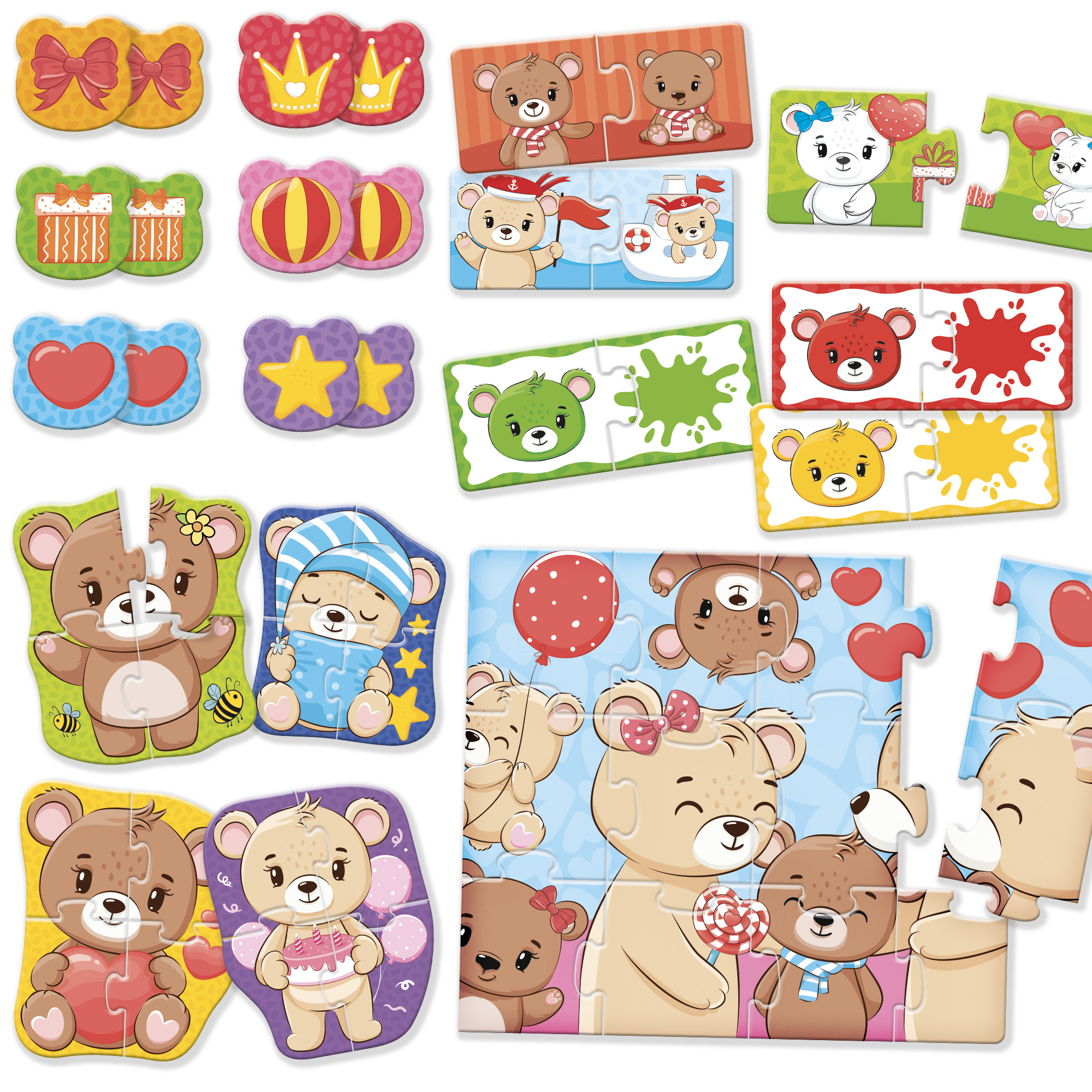 Lisciani Carotina Baby Logic gioco orsetti Teddy Bears