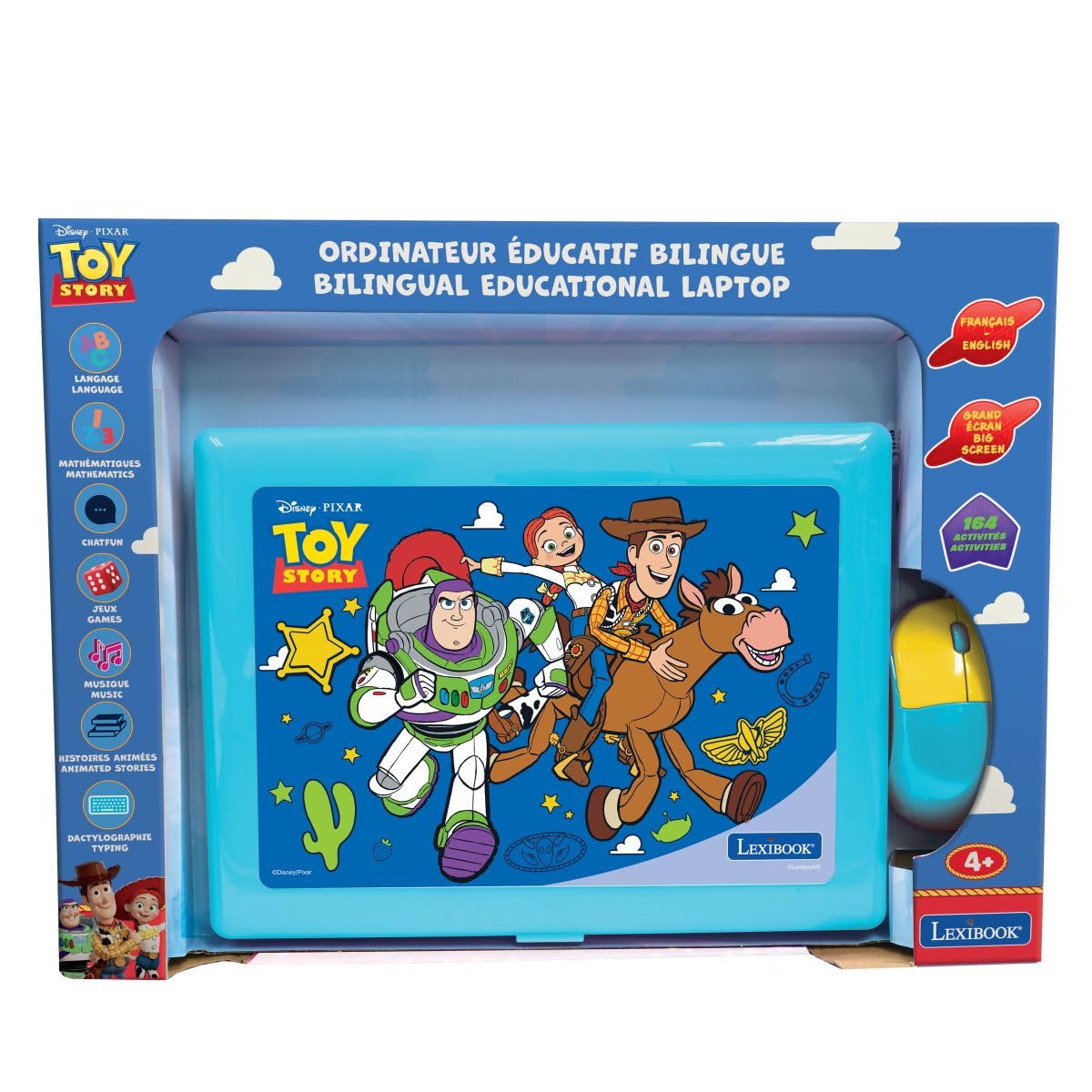 Lexibook Toy Story JC601TSi1 laptop educativo inglese francese