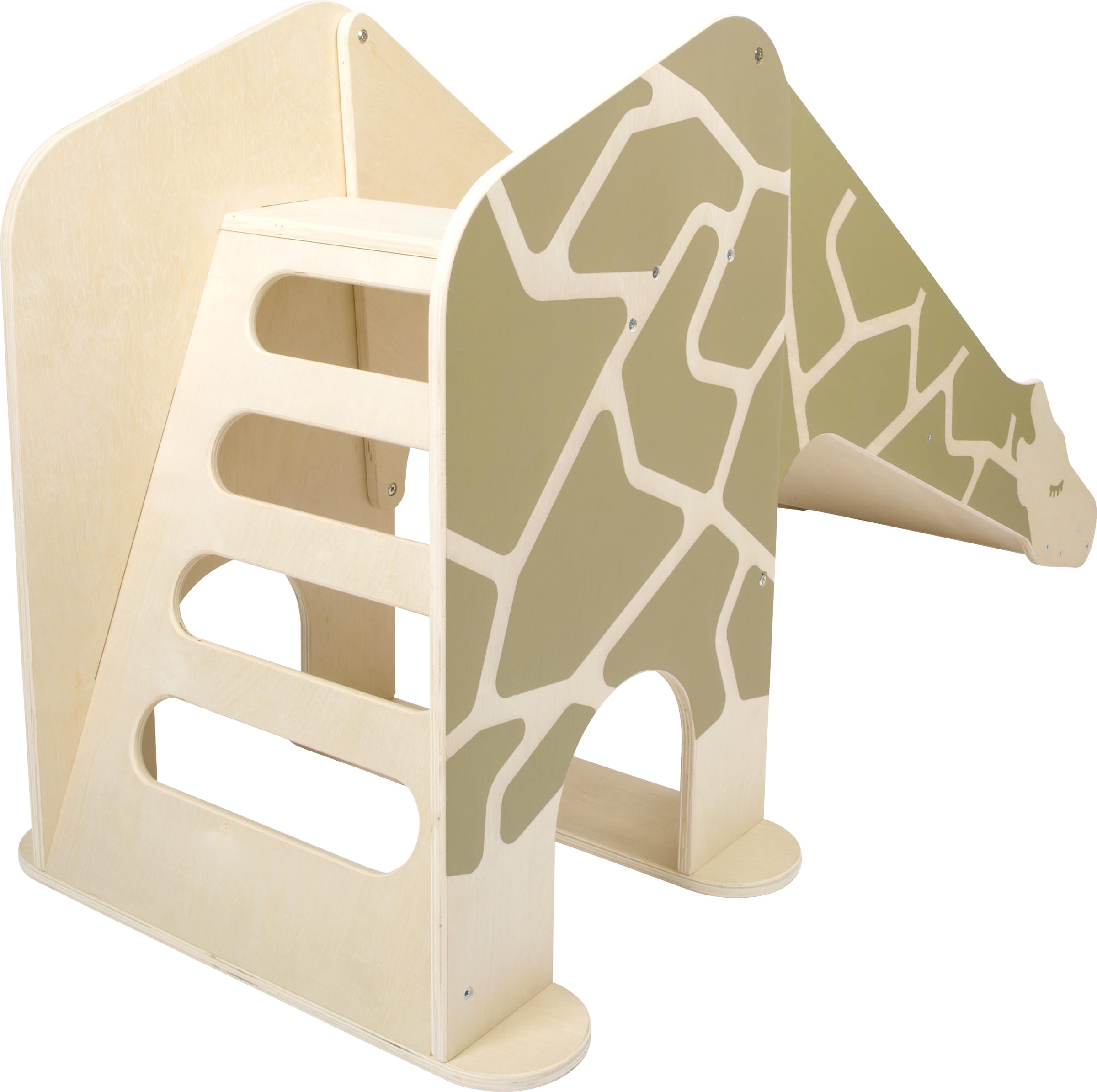 small foot Wildlife 12424 scivolo legno giraffa indoor 2 anni