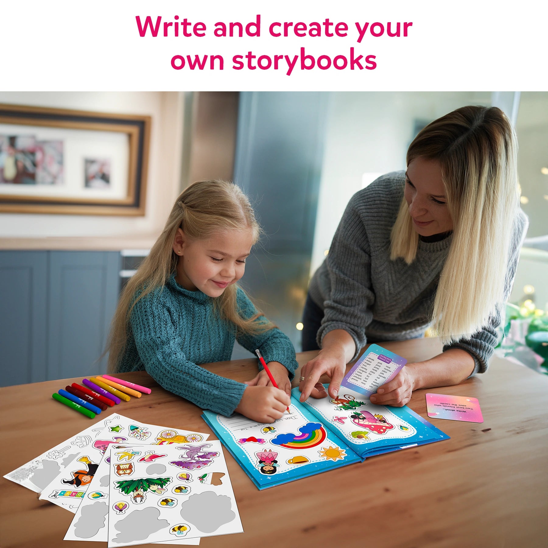 Skillmatics My Storybook Art Kit Unicorns Princesses kit creativo 5-10 anni