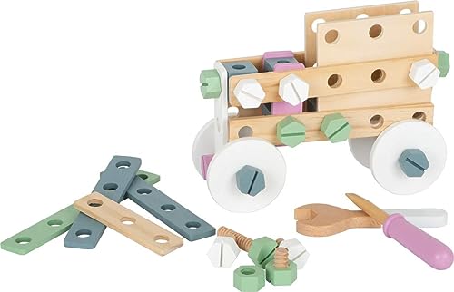 Smallfoot Nordic 11875 set costruzioni legno con attrezzi