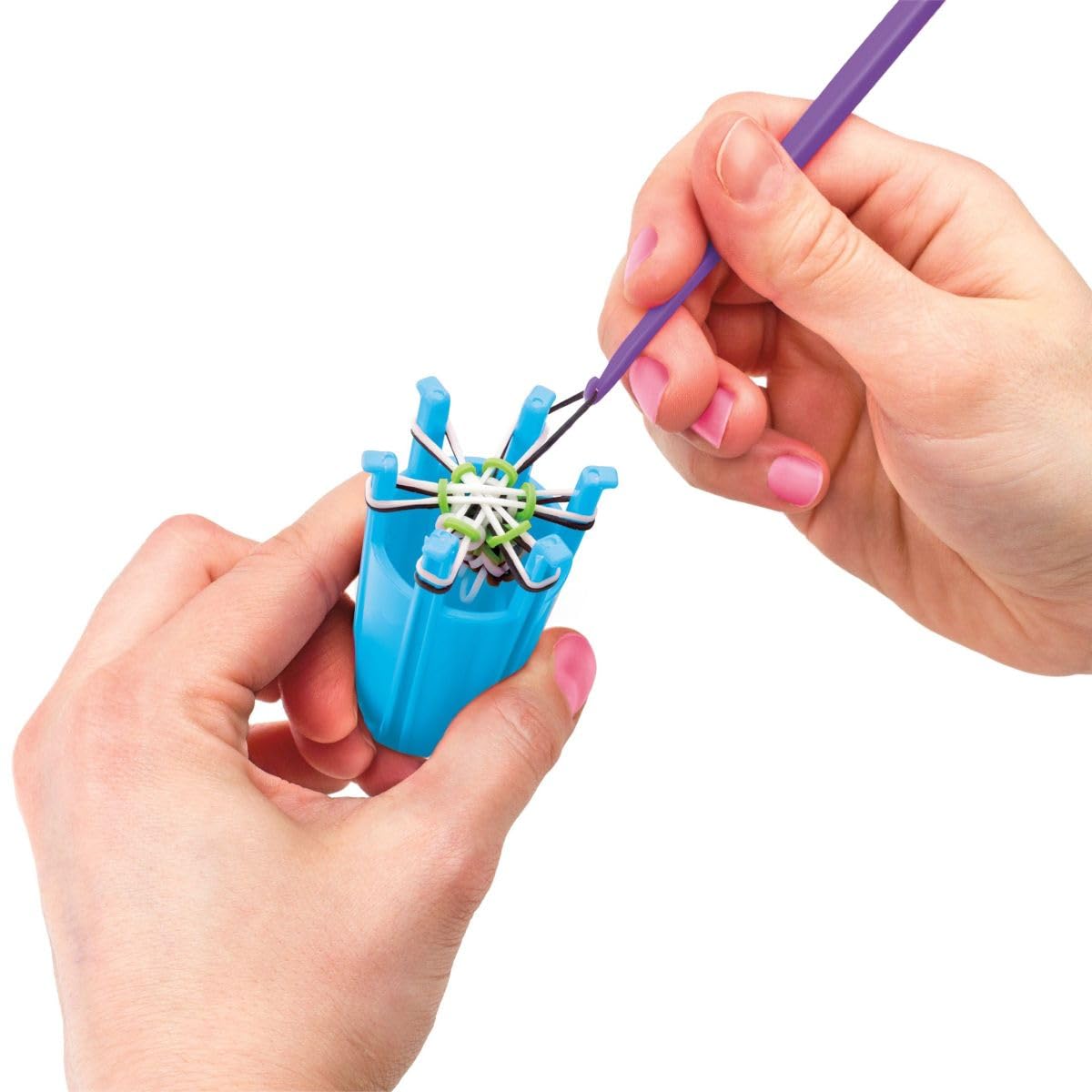 Lexibook Cra-Z-Loom CRLOOM9D kit braccialetti Stitch blu