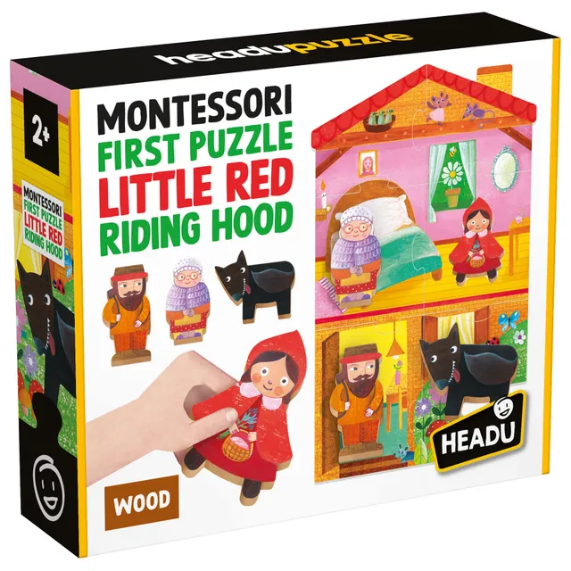 Headu First Puzzle Cappuccetto Rosso puzzle 2-4 anni