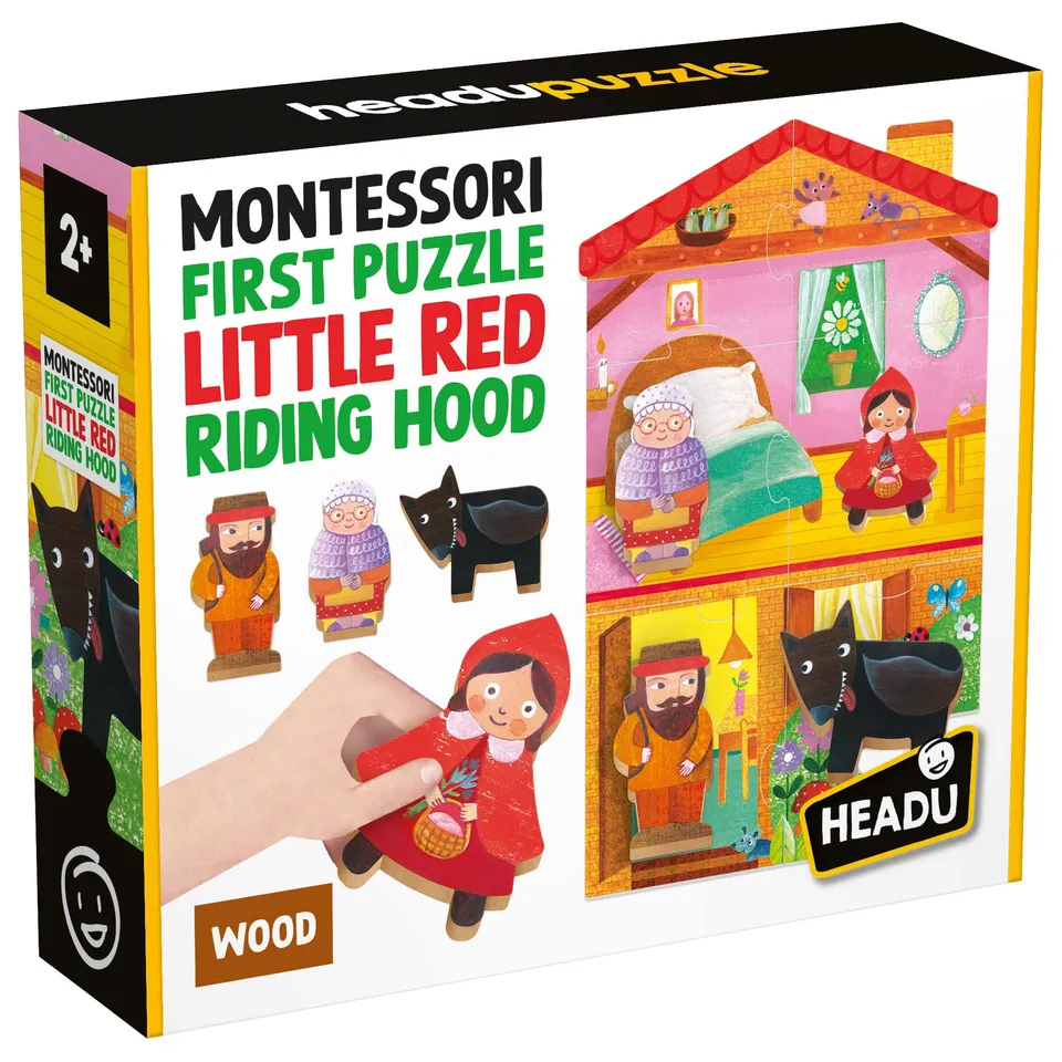 Headu First Puzzle Cappuccetto Rosso puzzle 2-4 anni