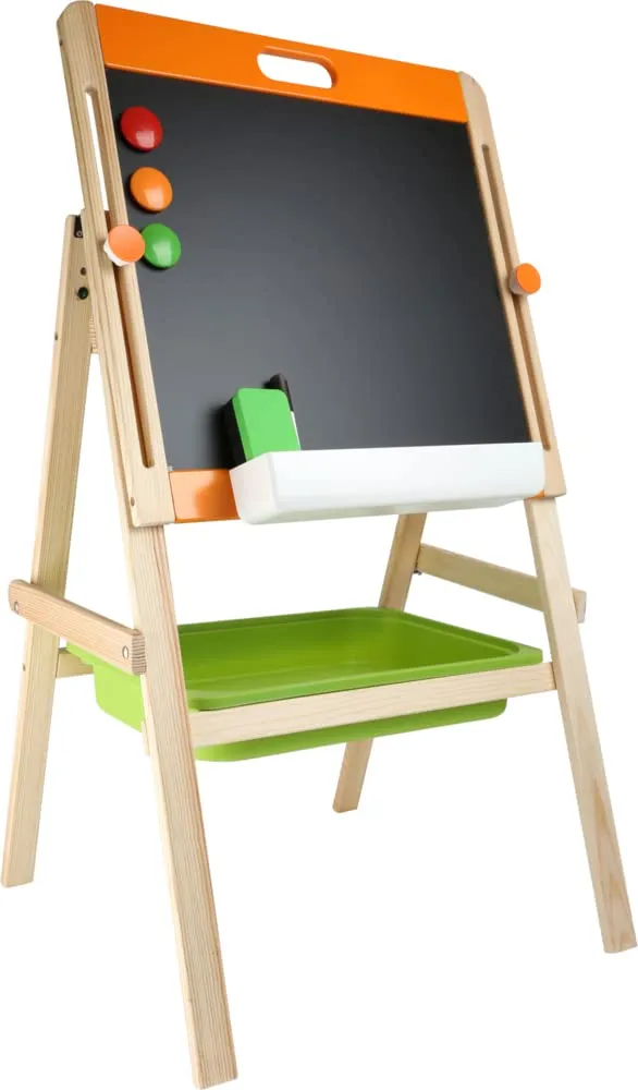 small foot Lavagna Gessetti calamita legno bifacciale bambini