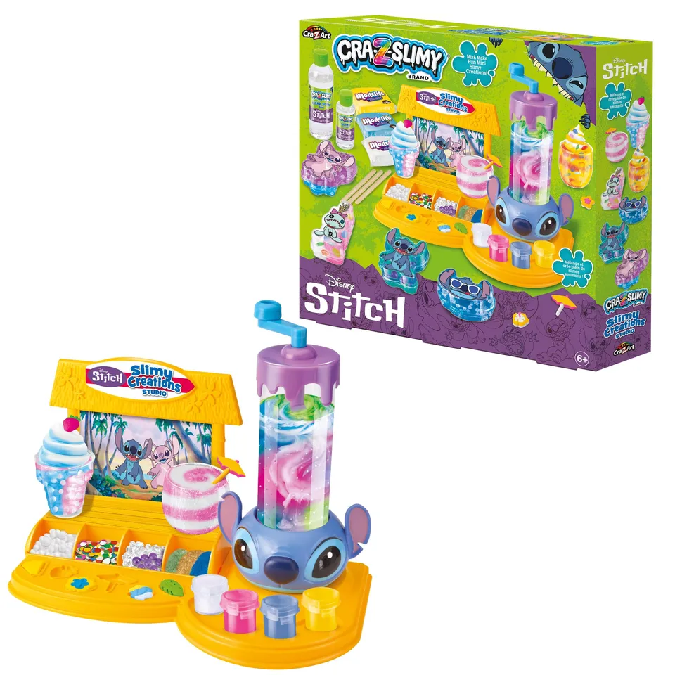 Lexibook Disney Stitch CRSLIM51D studio creazione slime