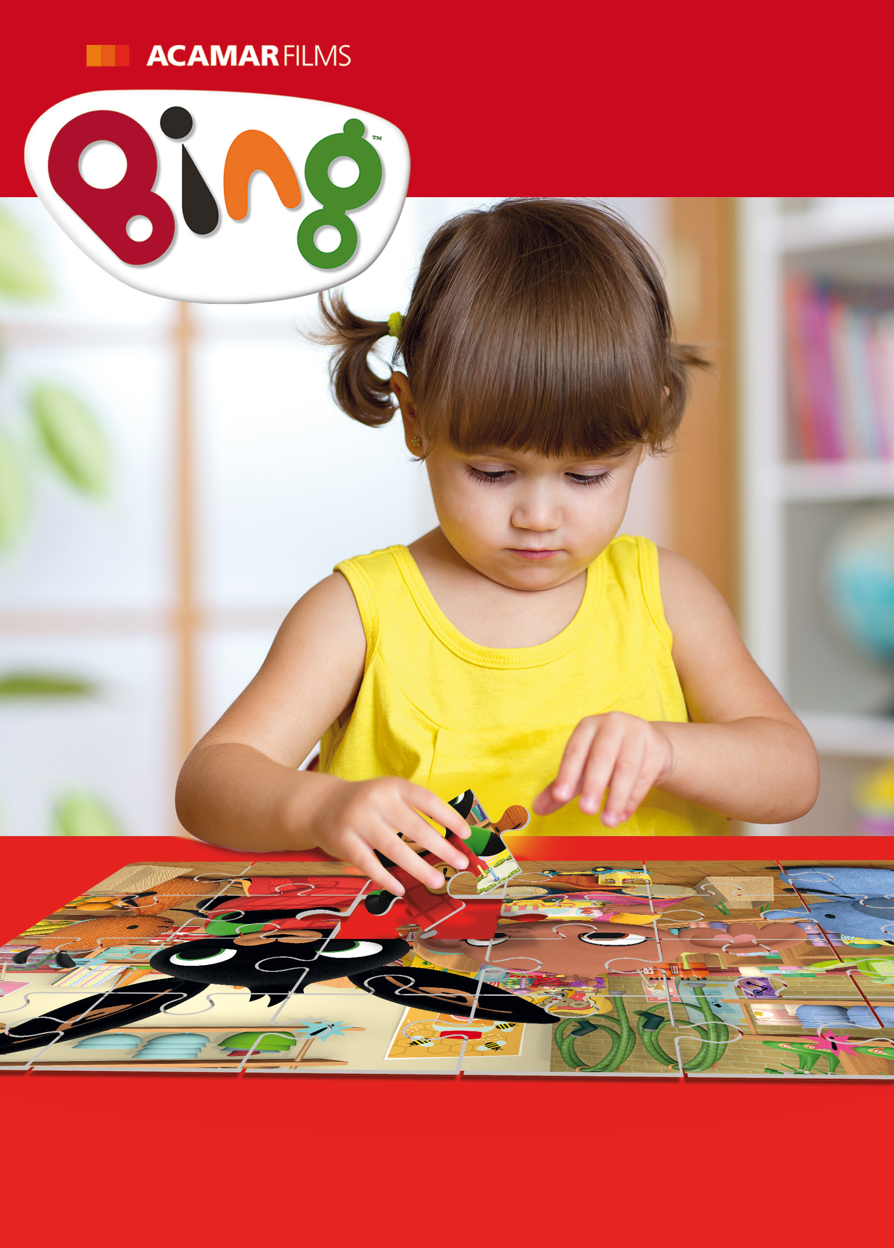Lisciani Bing M-Plus 24 Puzzle Bambini Happy Birthday