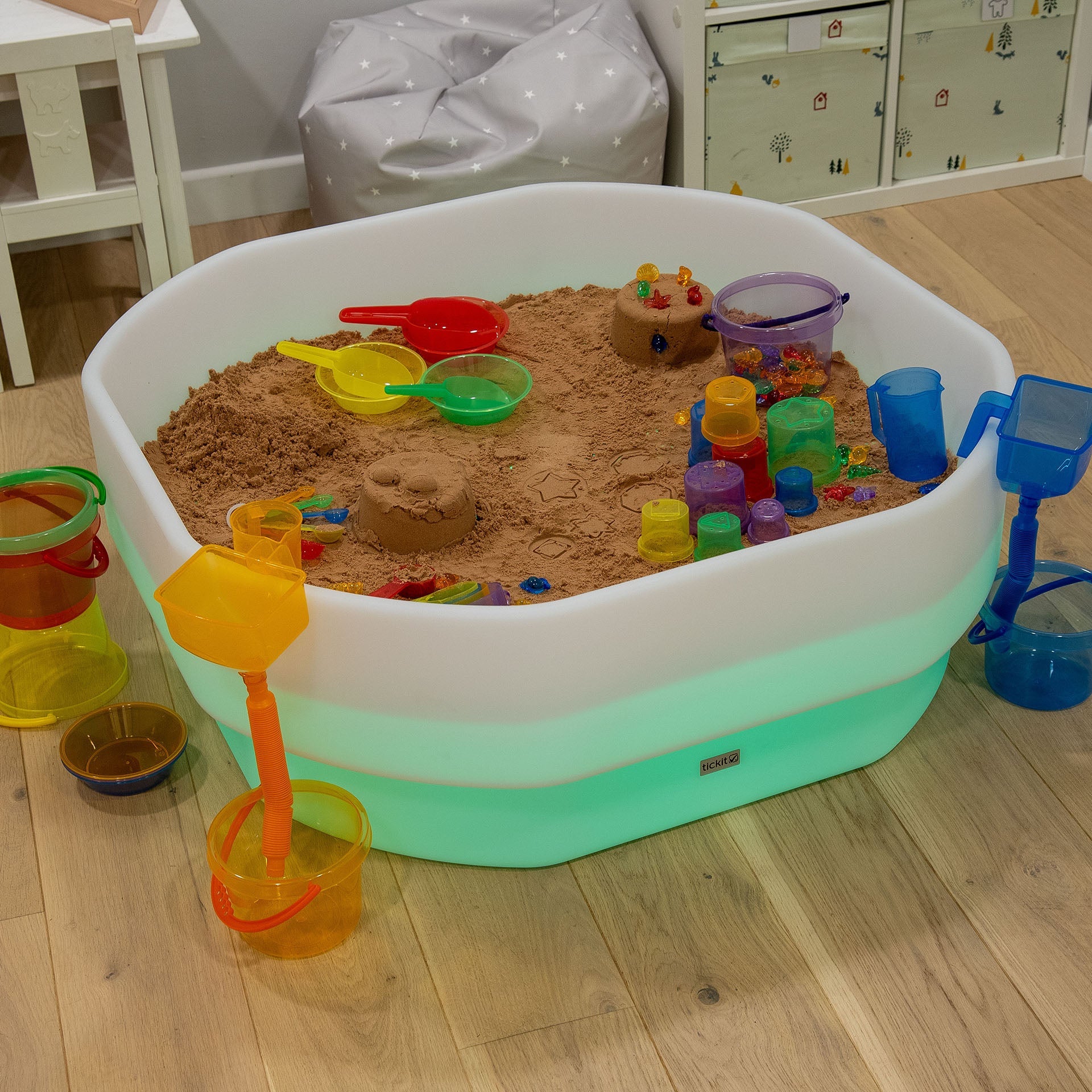 Tickit Discovery Glow Tuff Table tavolo luminoso 100 cm LED