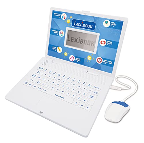 Lexibook JC598i2 laptop giocattolo bilingue 124 attività