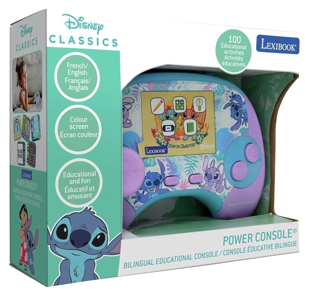 Lexibook Power Console JCG100i1 console educativa Stitch