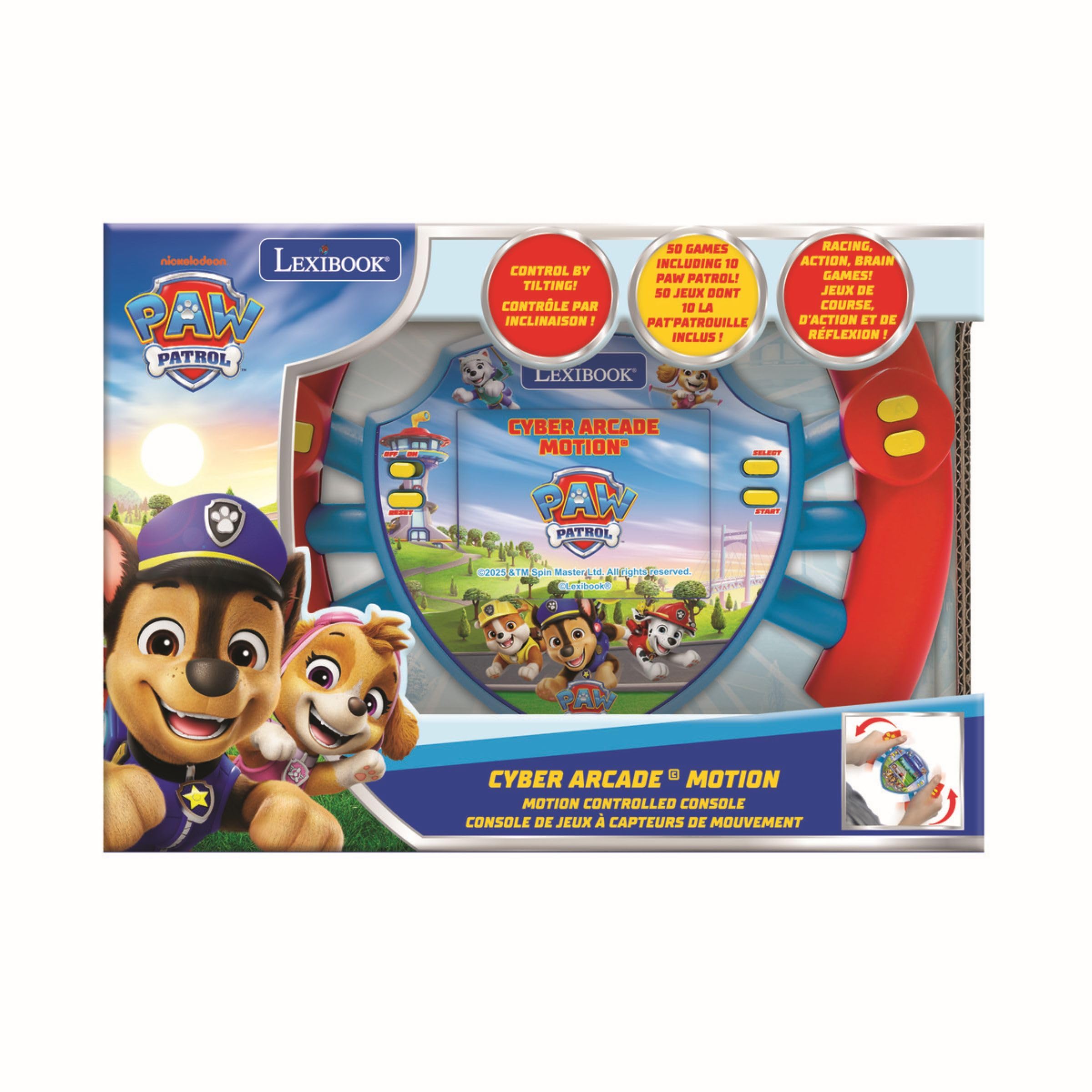 Lexibook Paw Patrol Cyber Arcade Motion console JL3180PA