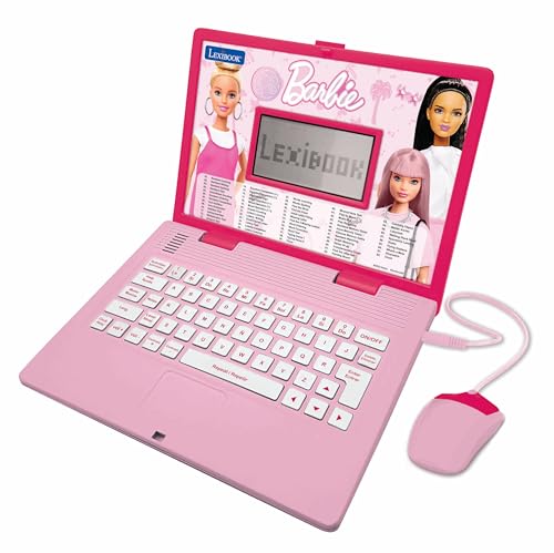 Lexibook Barbie JC598BBi2 computer bambini bilingue 124 attività