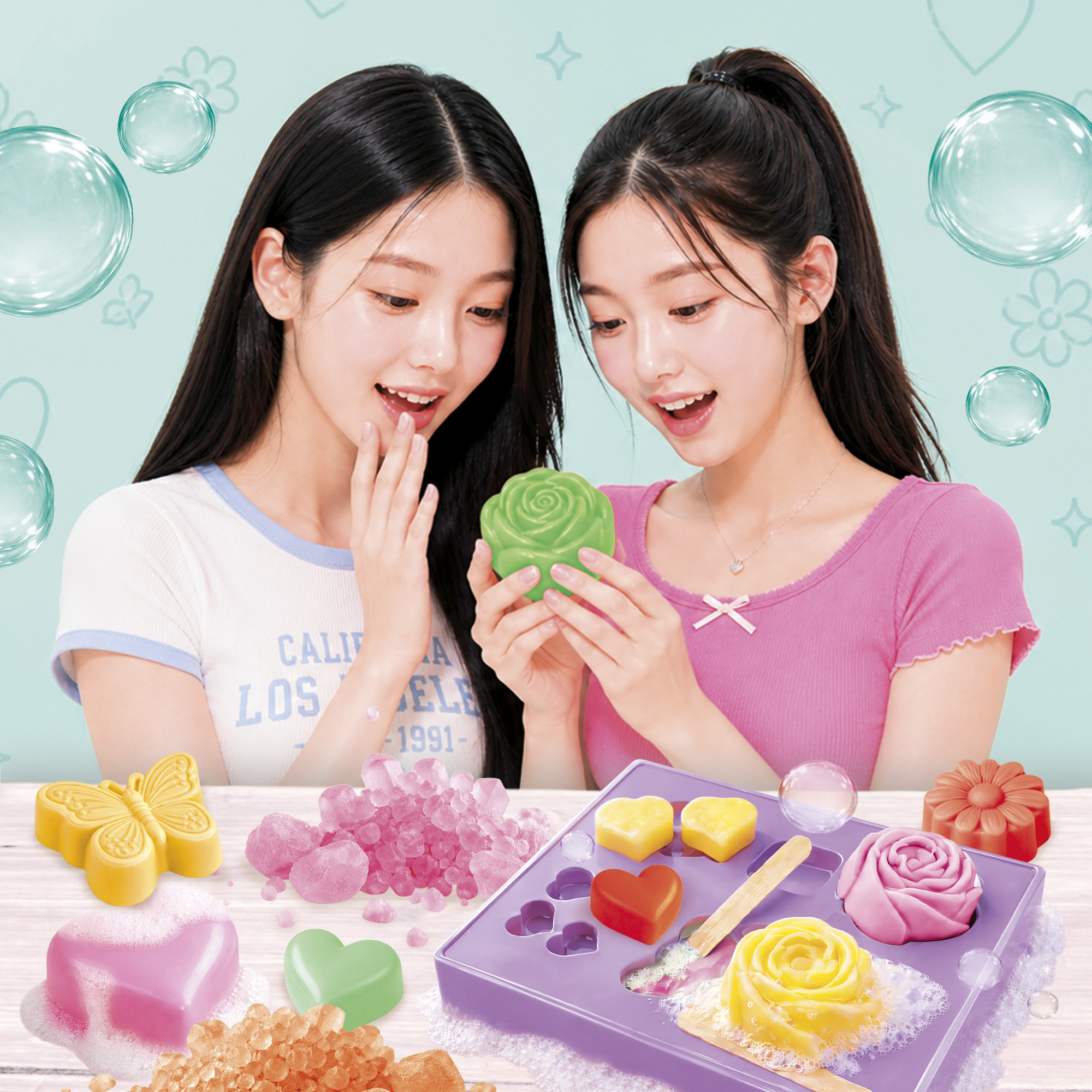 Lisciani I'm a Genius Korean Beauty Studio kit saponi
