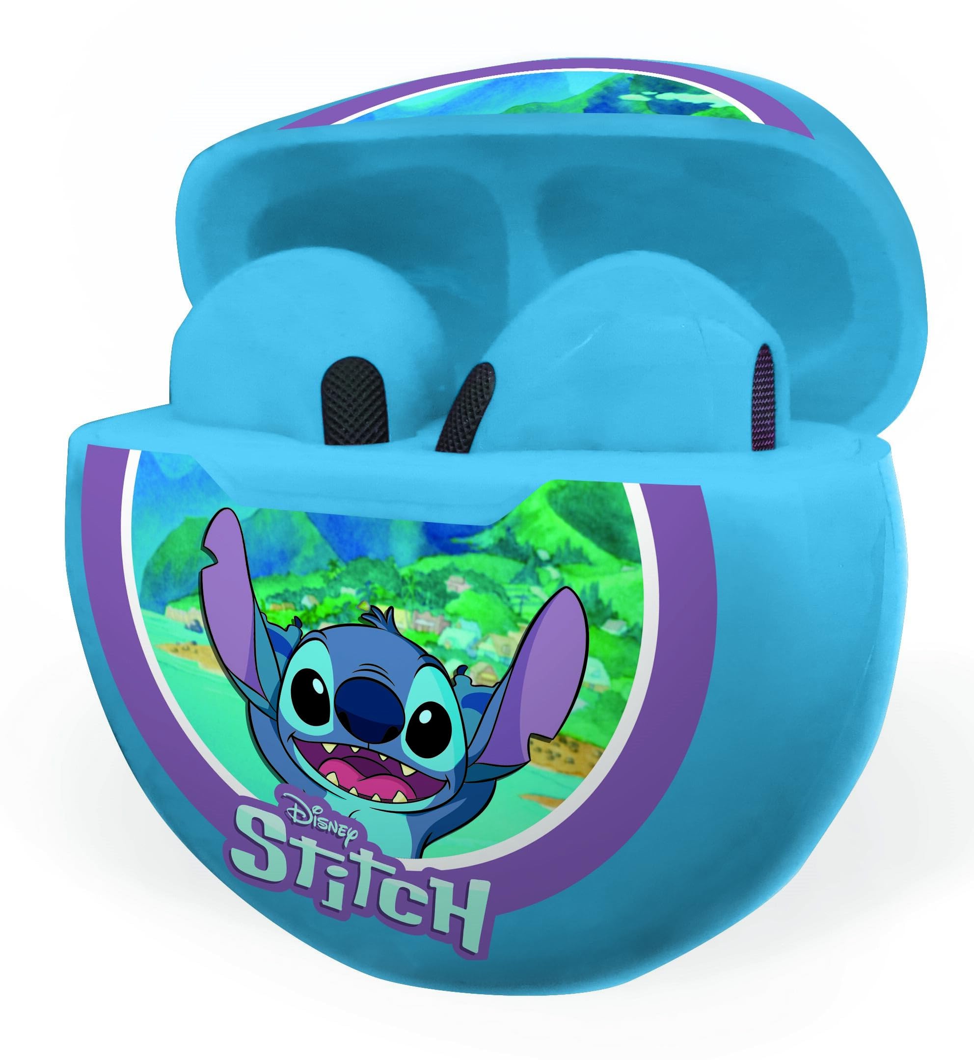 Lexibook Disney Stitch HPBT05D Auricolari Wireless Blu 85dB