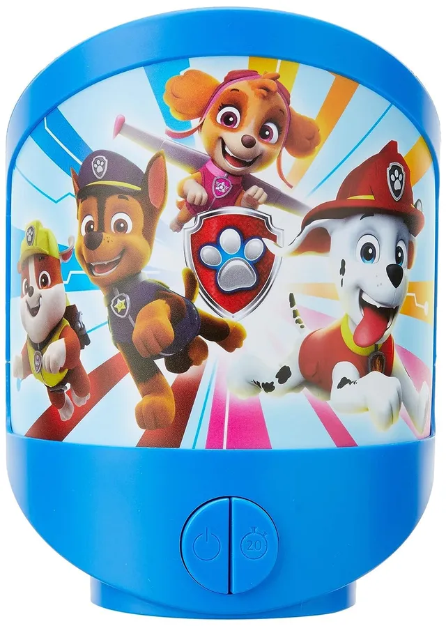 Lexibook NLJ20PA luce notturna LED Paw Patrol batteria cameretta