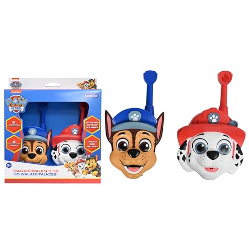 Lexibook Paw Patrol TW18PALXB walkie talkie Chase Marshall