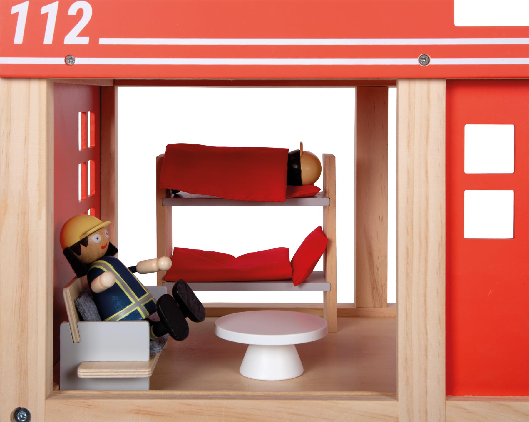 smallfoot Caserma Pompieri Grande gioco legno con accessori