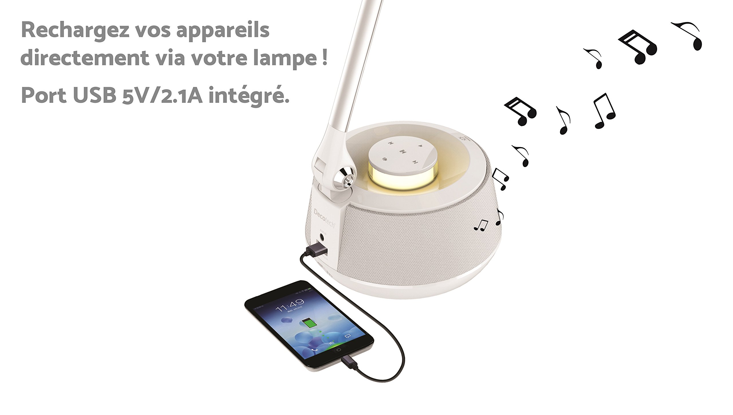 Lexibook BTL030 lampada tavolo LED bluetooth
