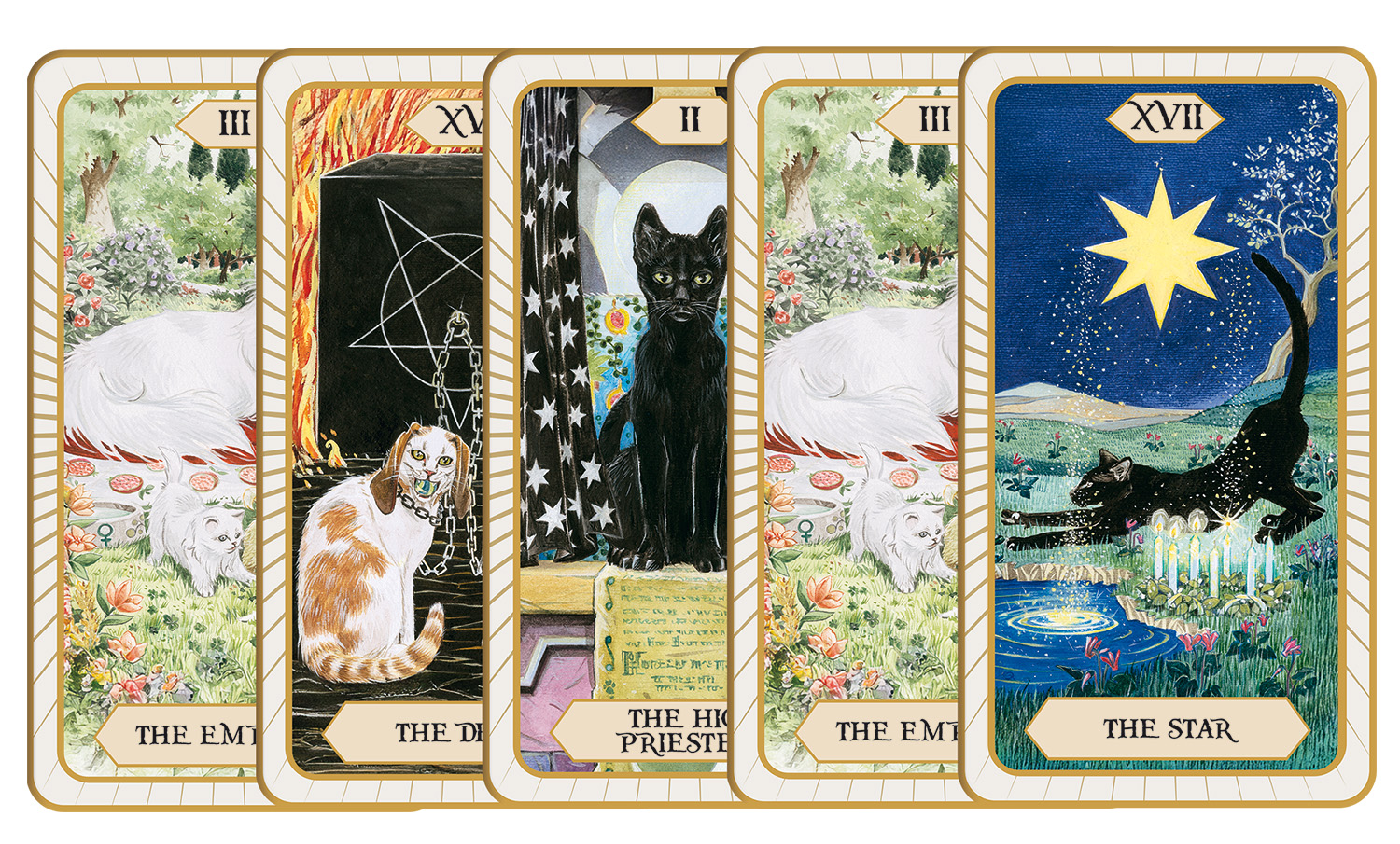 Lisciani Puzzle & Tarot Cats puzzle con tarocchi gatti