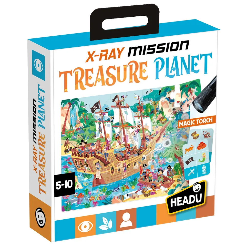 Headu X-Ray Mission Treasure Planet caccia tesoro 5 anni