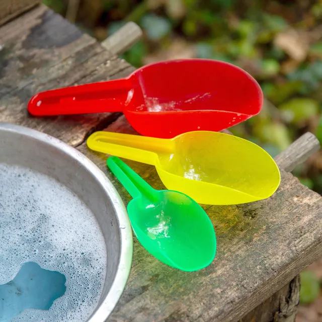 Tickit Translucent Colour Nesting Scoops palette 3 pezzi traslucide