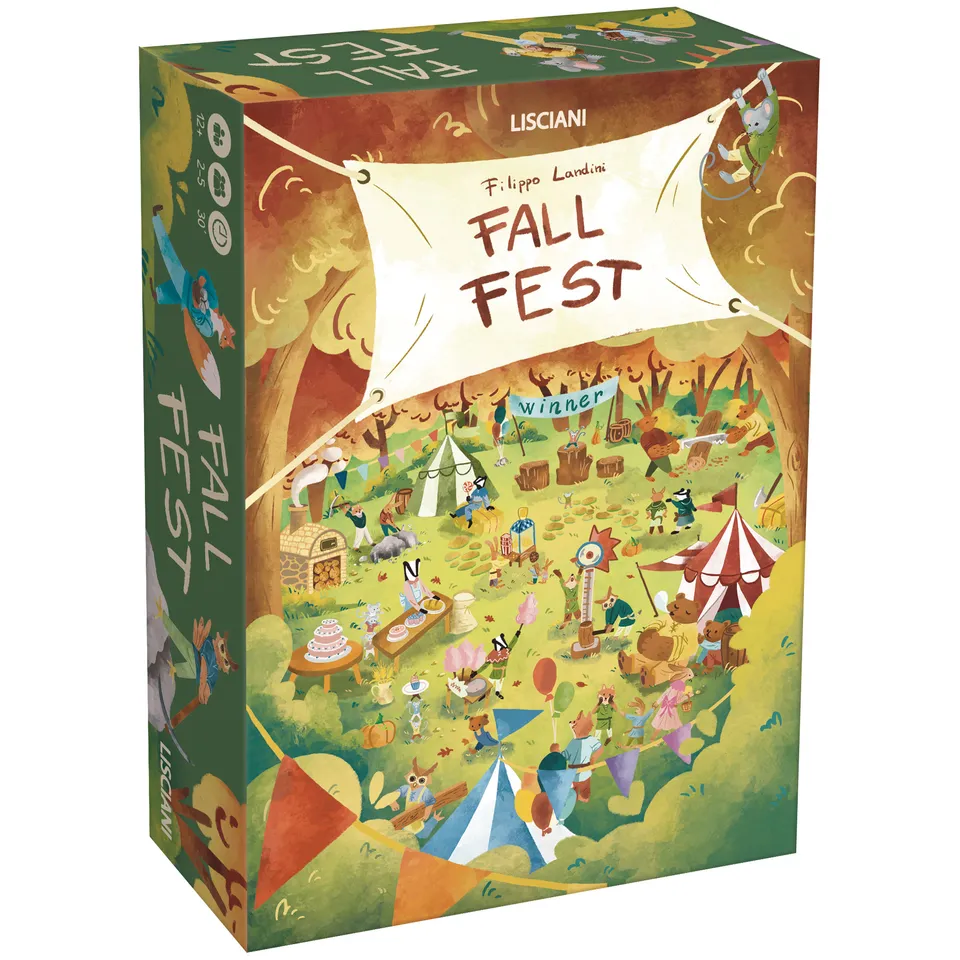 Lisciani Rainy Days Fall Fest gioco strategia carte Gilde