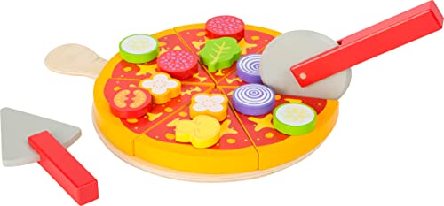 smallfoot Pizza da Tagliare gioco cucina legno velcro