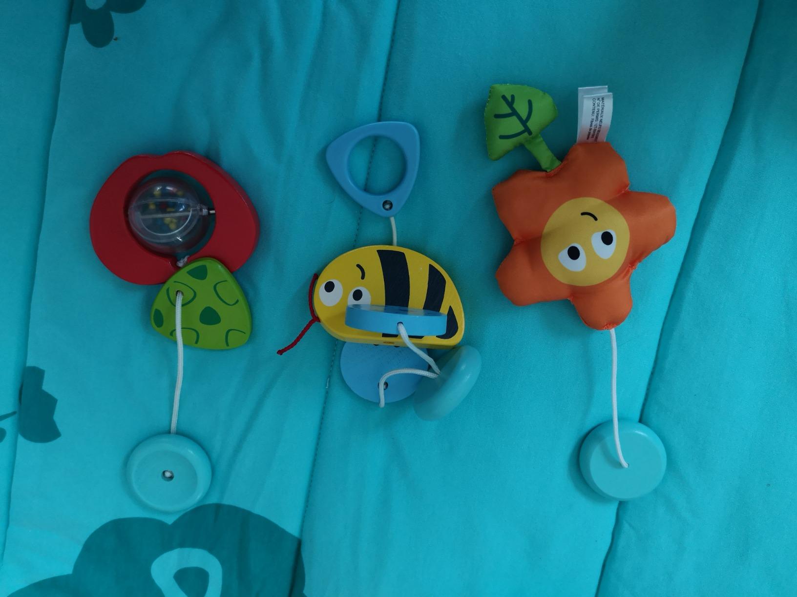 Hape E0045 palestrina portatile neonato con arco gioco