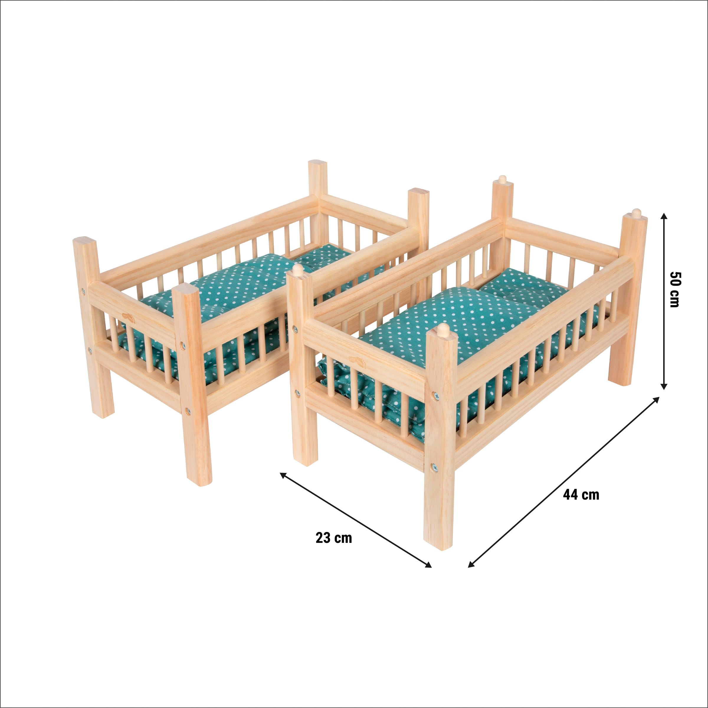 smallfoot letto a castello bambole legno 2 in 1 39 cm