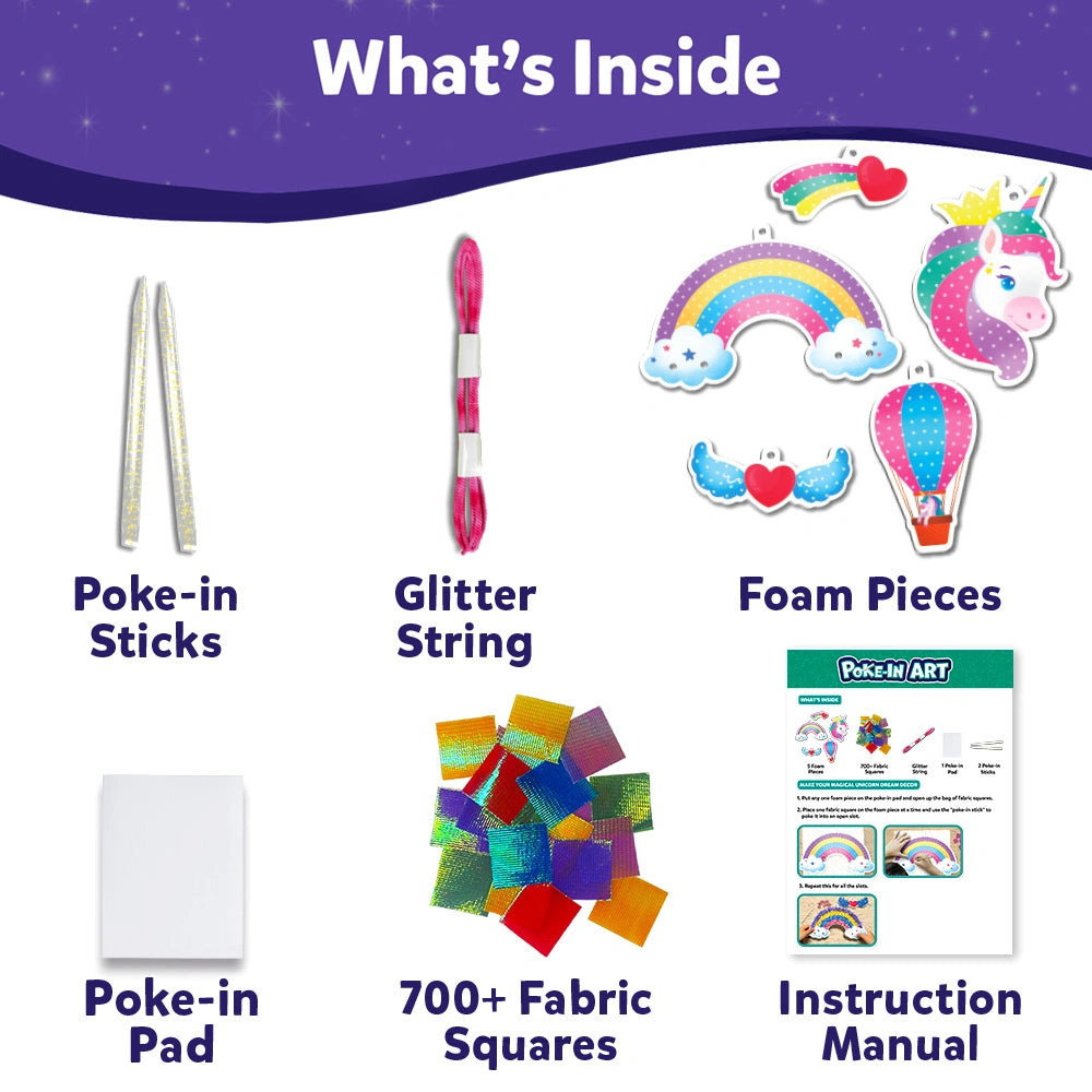 Skillmatics Poke-in Art Unicorno decorazione mosaico bimbi