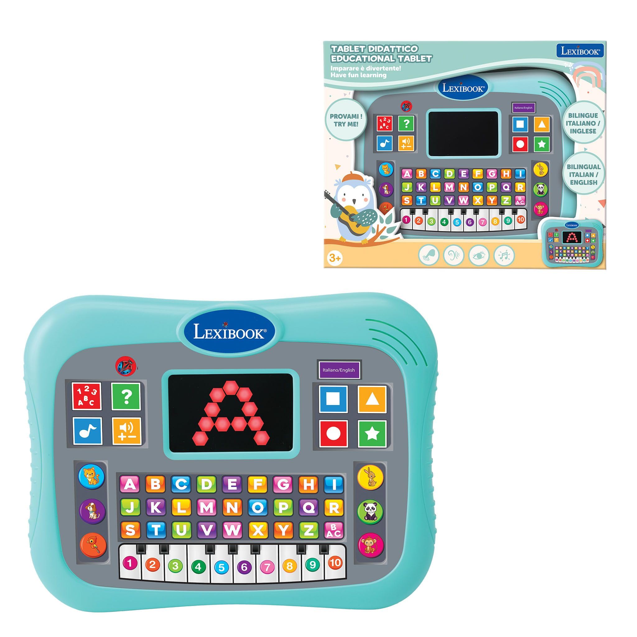 Lexibook JCPAD007i2 tablet parlante inglese spagnolo blu