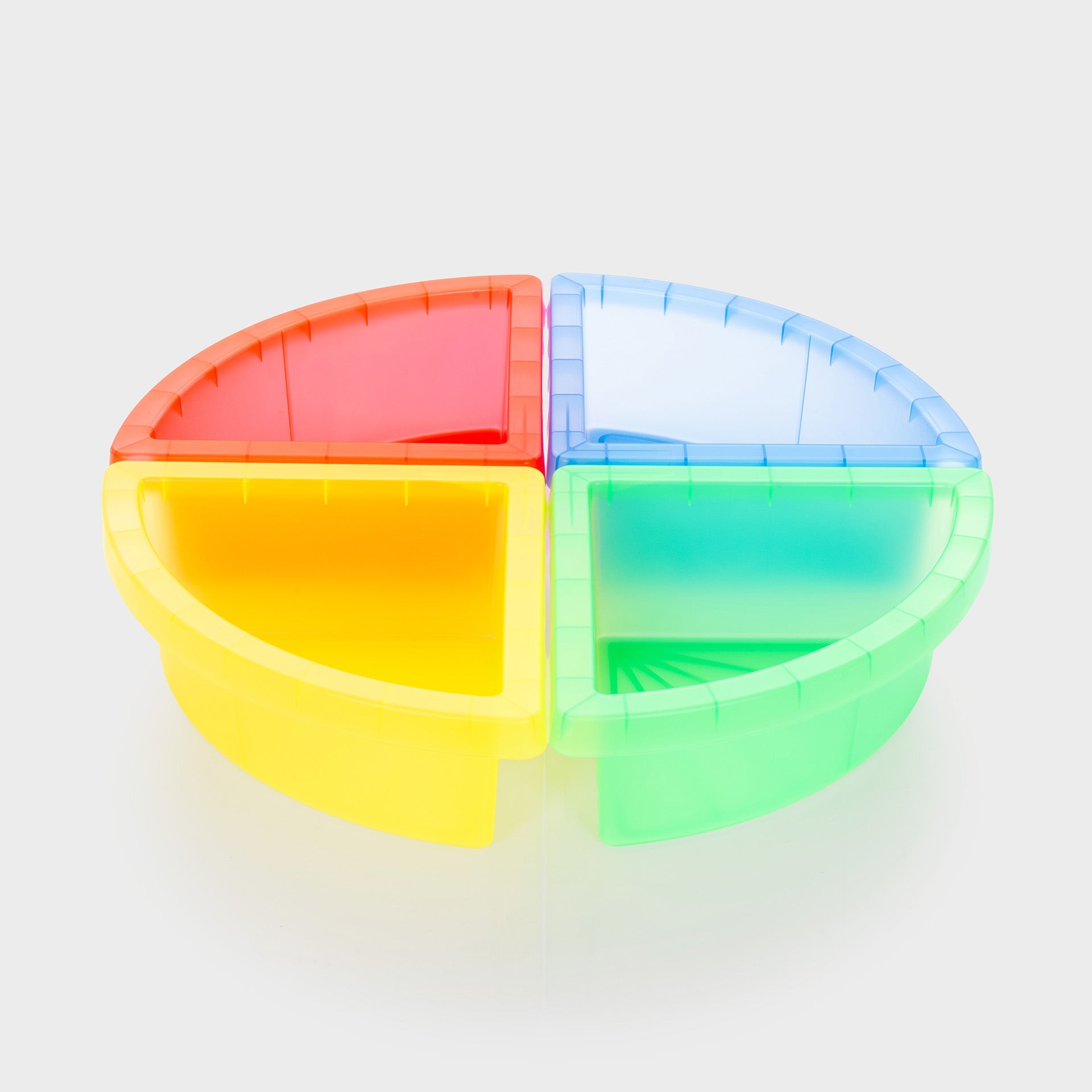 Tickit Discovery Colour Quadrant vassoi sensoriali 4 pz sabbia acqua