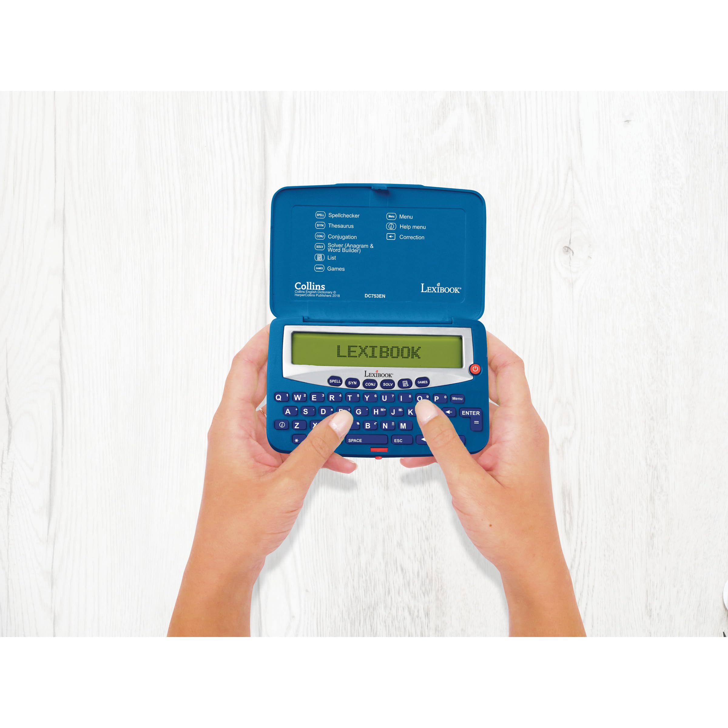 Lexibook Collins DC753EN Correttore Ortografico Inglese