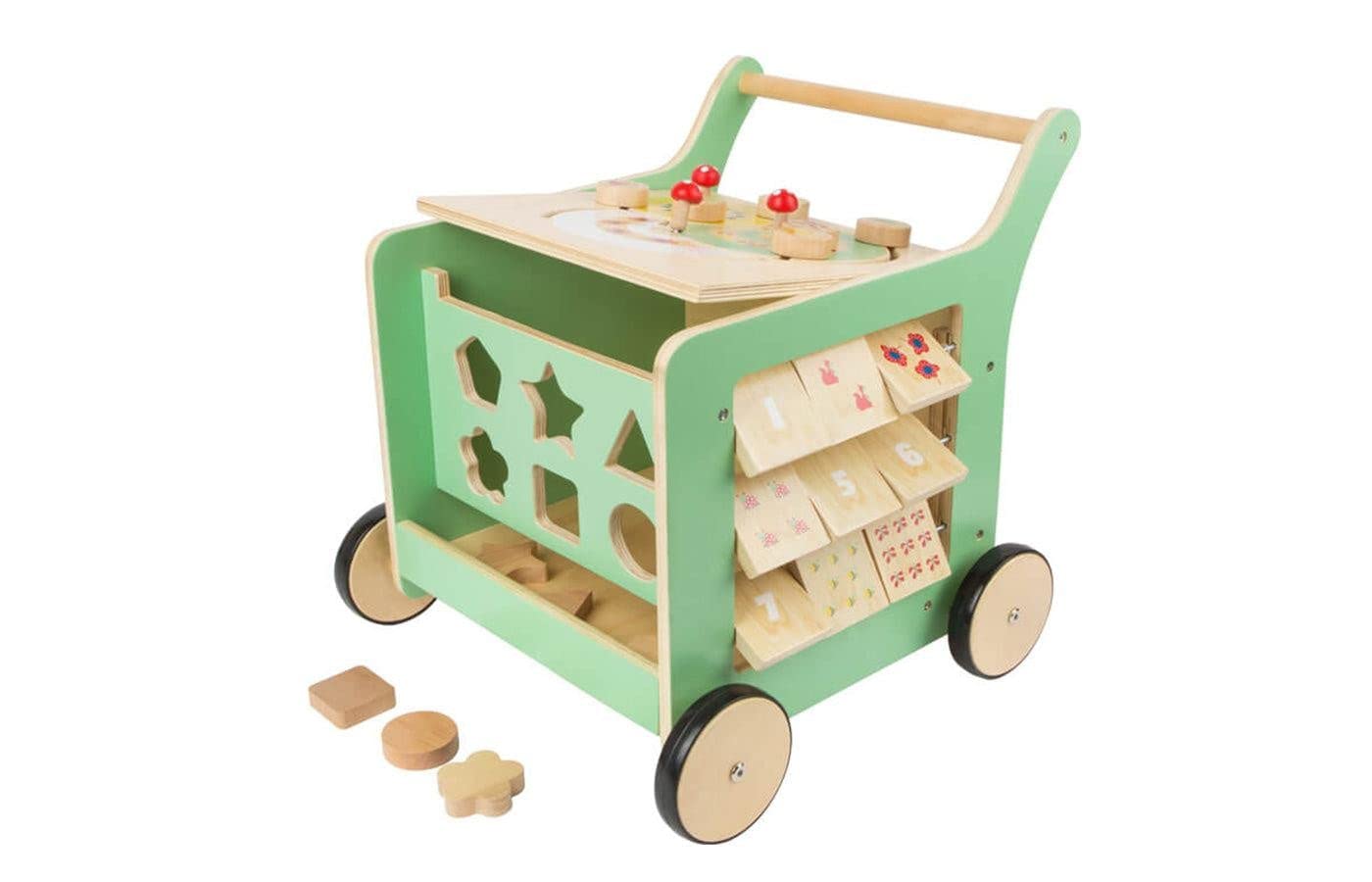 smallfoot Move it! carrello primi passi legno con freno