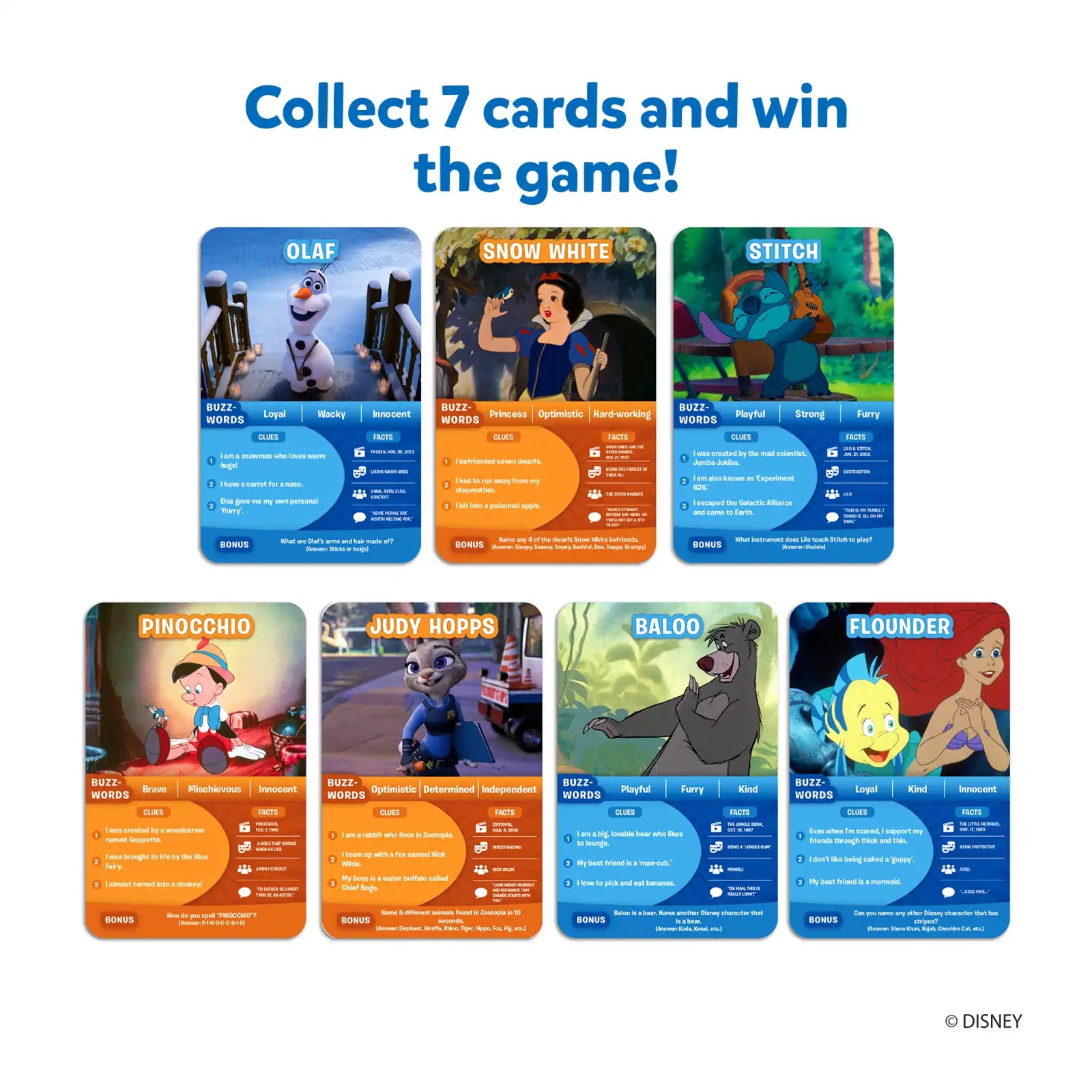 Skillmatics Guess in 10 Disney gioco carte 6+ anni