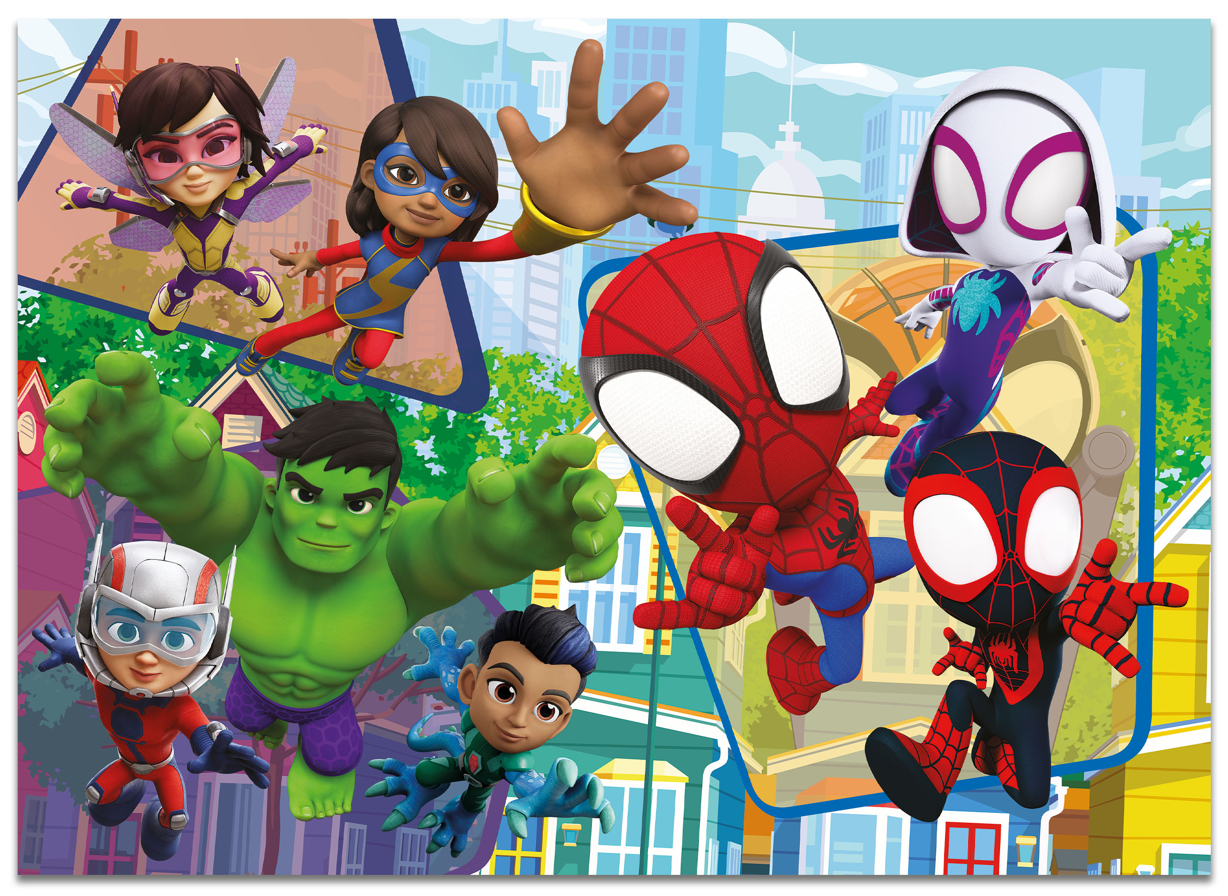Lisciani Marvel Puzzle Df Maxi Floor 4x48 Spidey puzzle bimbi