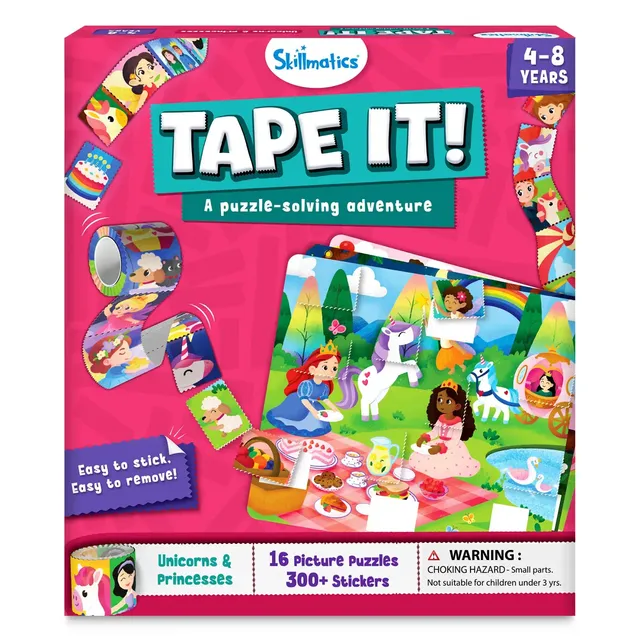 Skillmatics Tape It Unicorni Principesse puzzle sticker 16